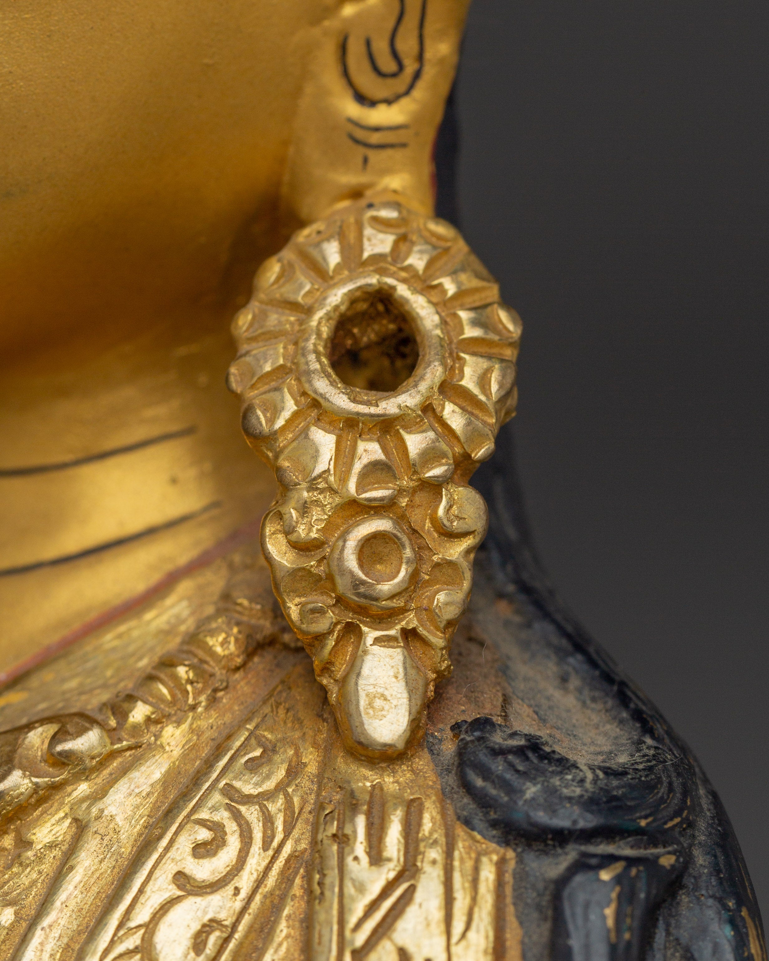 Tibetan Meditating Lord Padmasambhava Art | Buddha of Spiritual Enlightenment