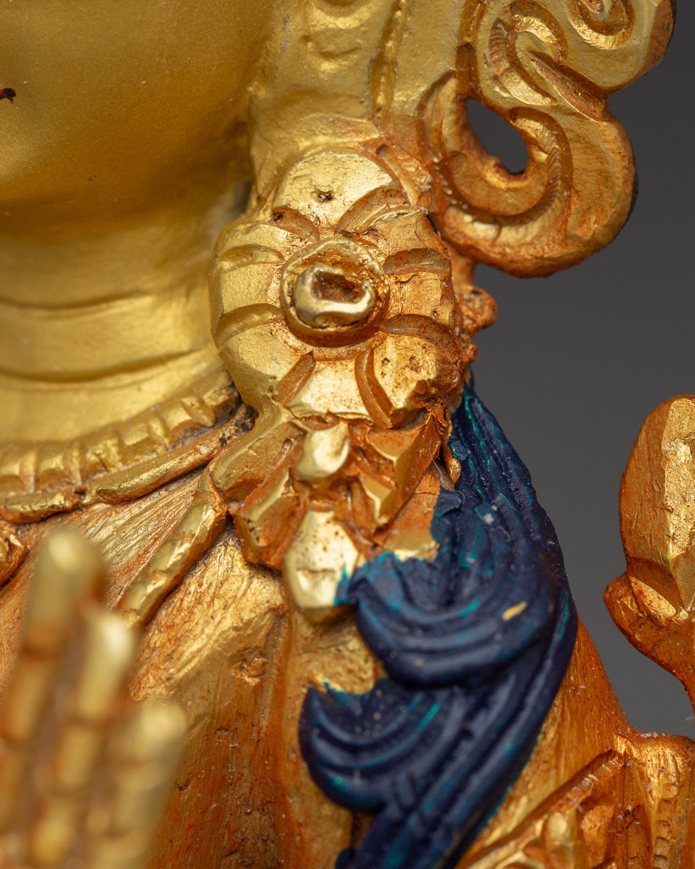 Tibetan Deity of Manjushri | Wisdom Deity Sculpture