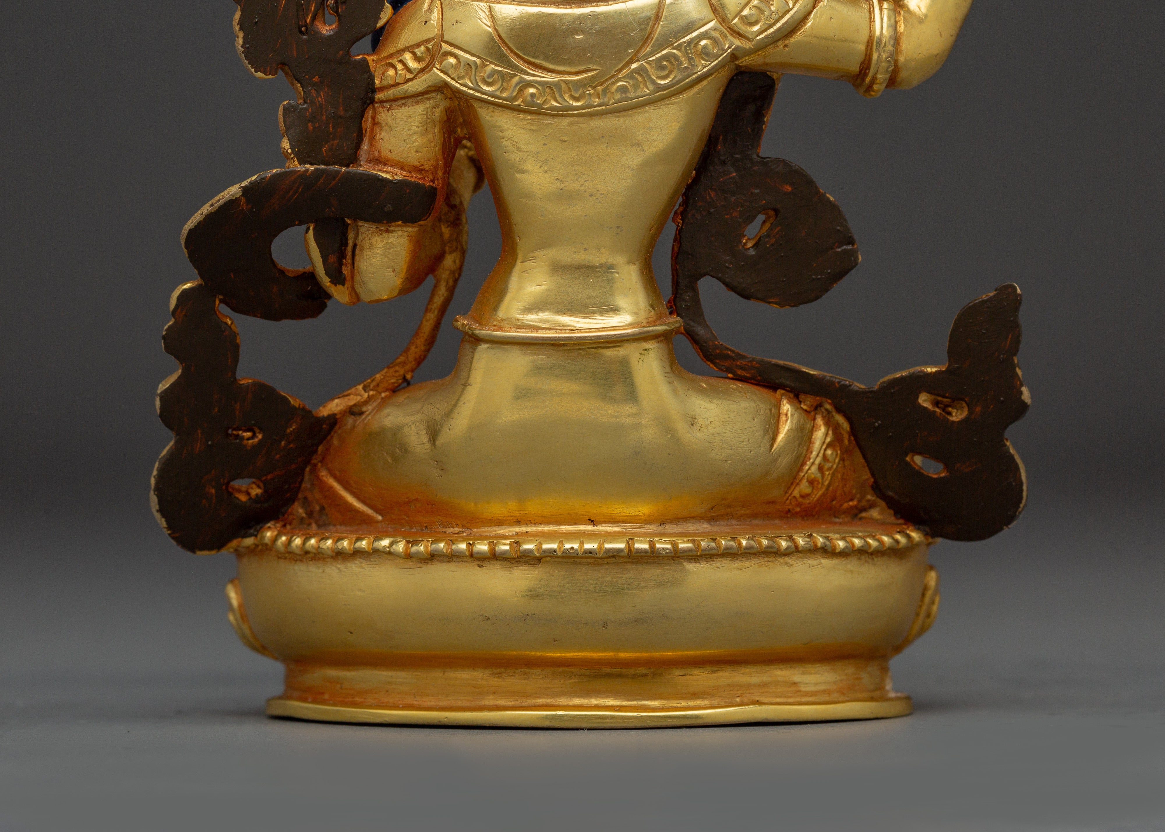 Tibetan Deity of Manjushri | Wisdom Deity Sculpture