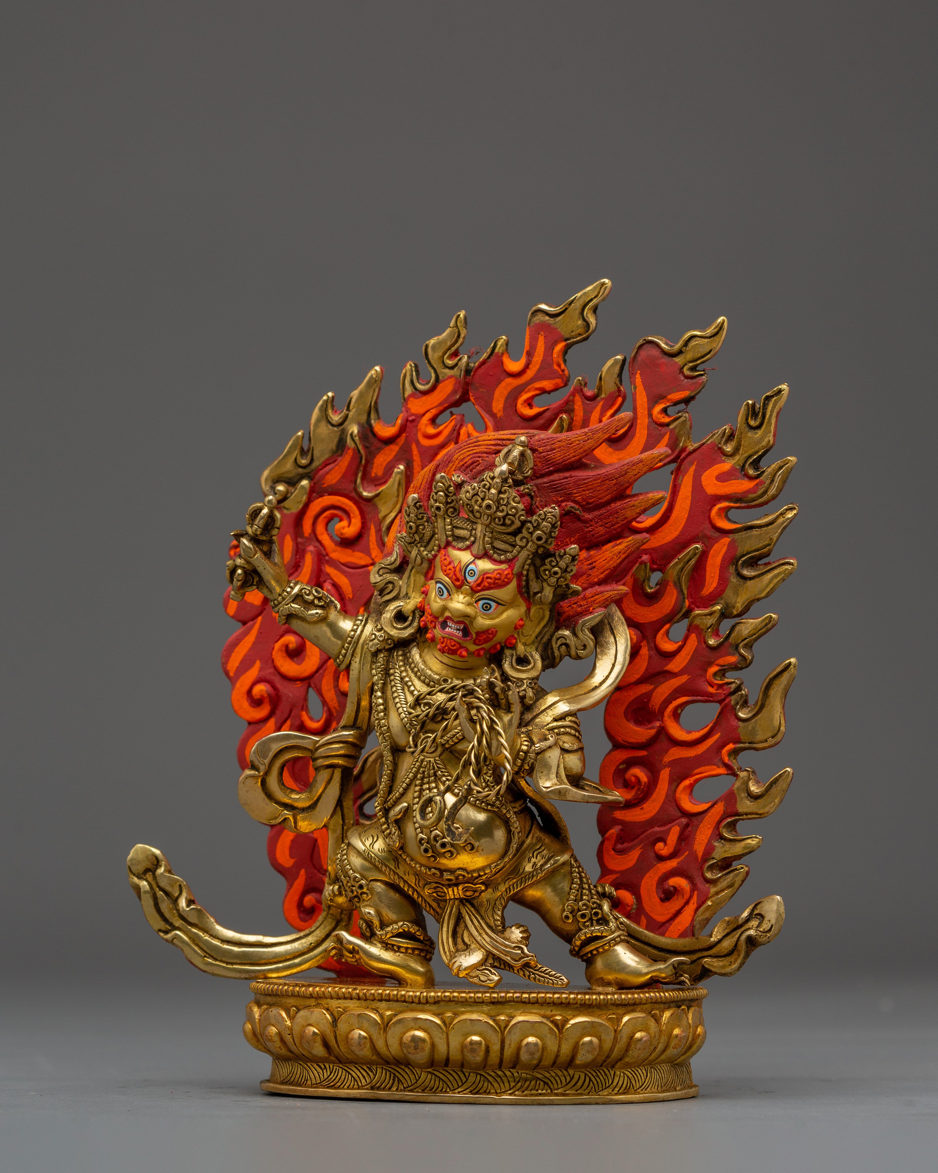 Protector of Buddha Vajrapani Statue | Vajrayana protector
