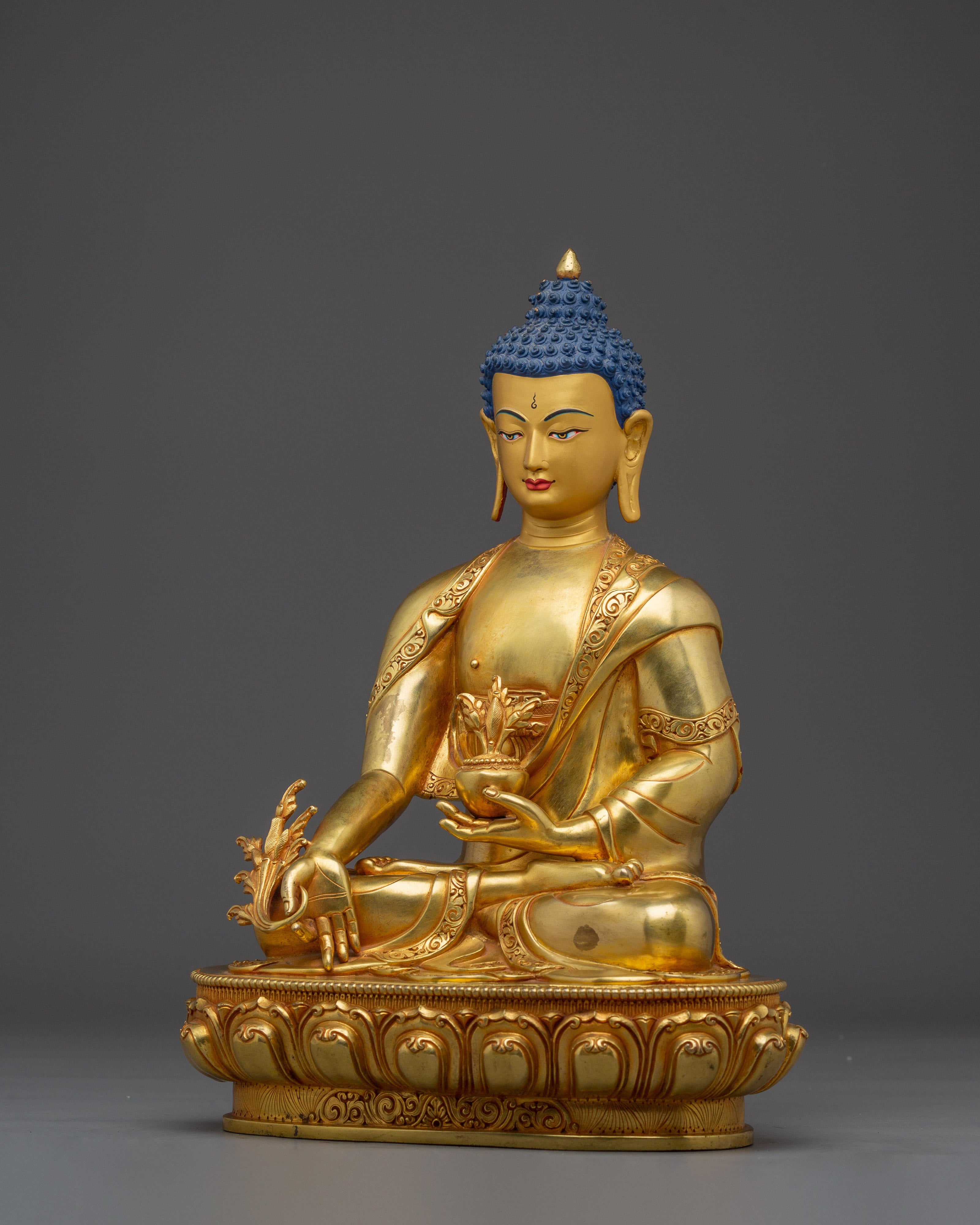 Tibetan Art of Medicine Buddha | Also known as Bhaiṣajyaguru
