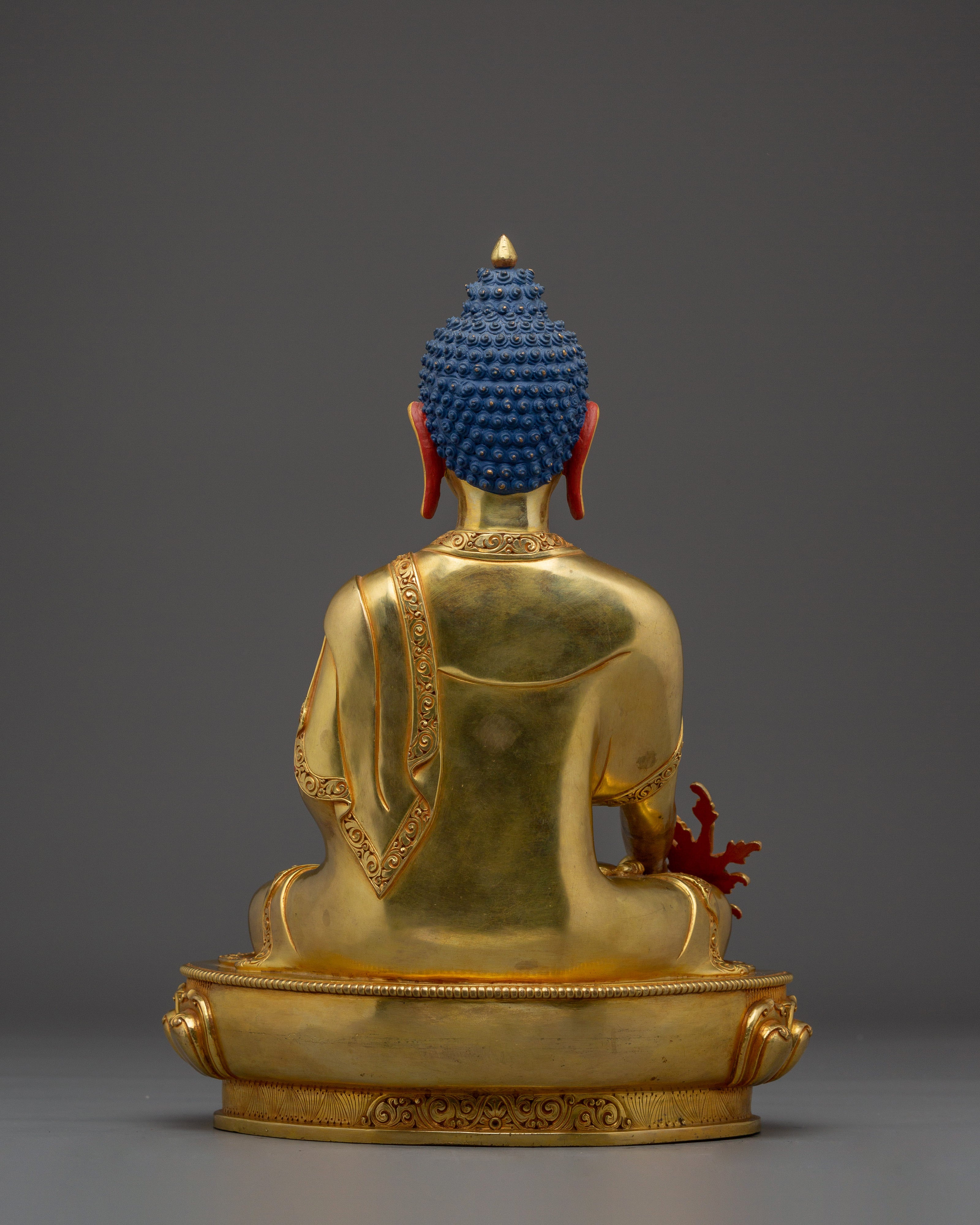 Tibetan Art of Medicine Buddha | Also known as Bhaiṣajyaguru