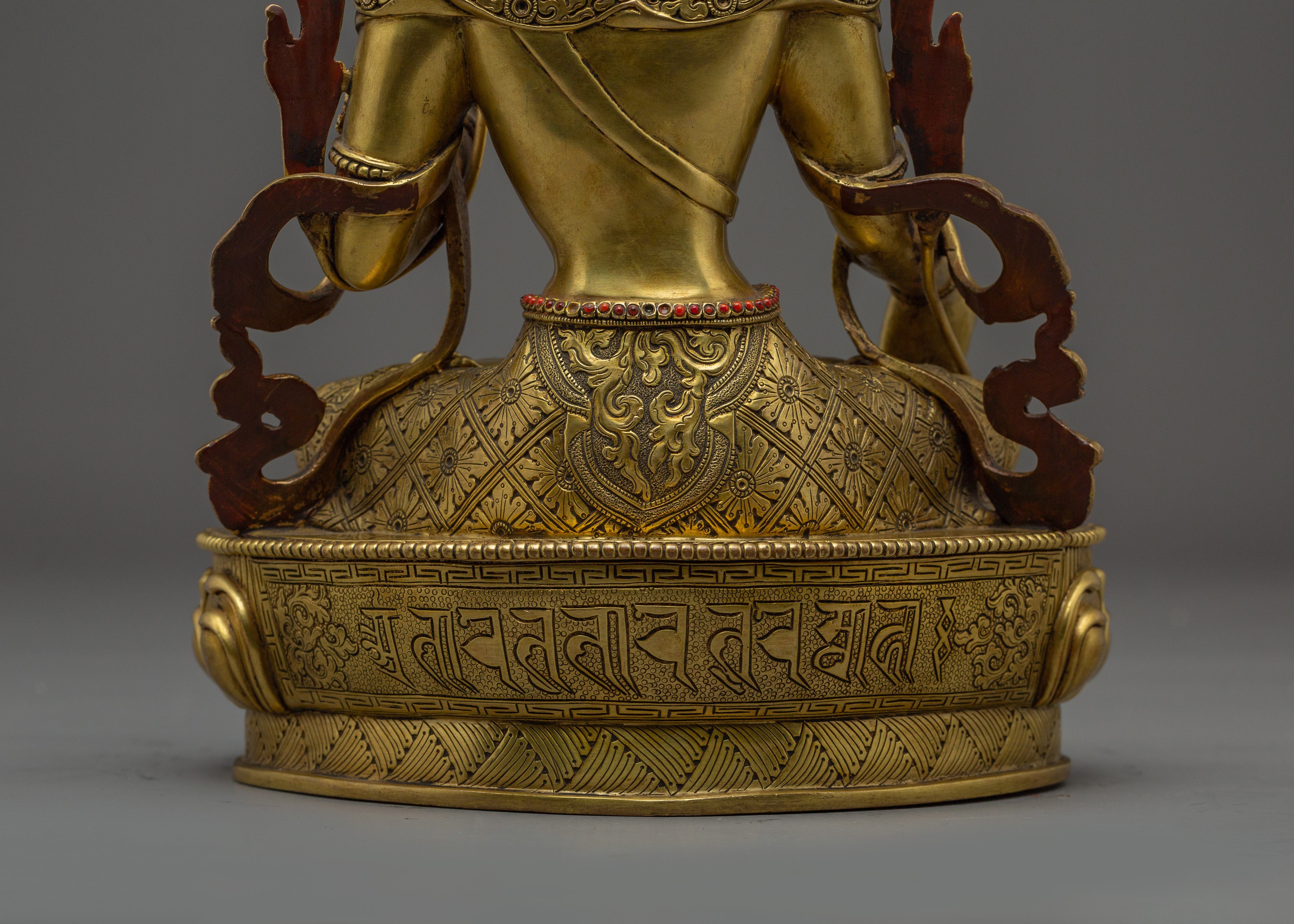 Peaceful Compassion Deity of White Tara Art | The Bodhisattva of Long Life