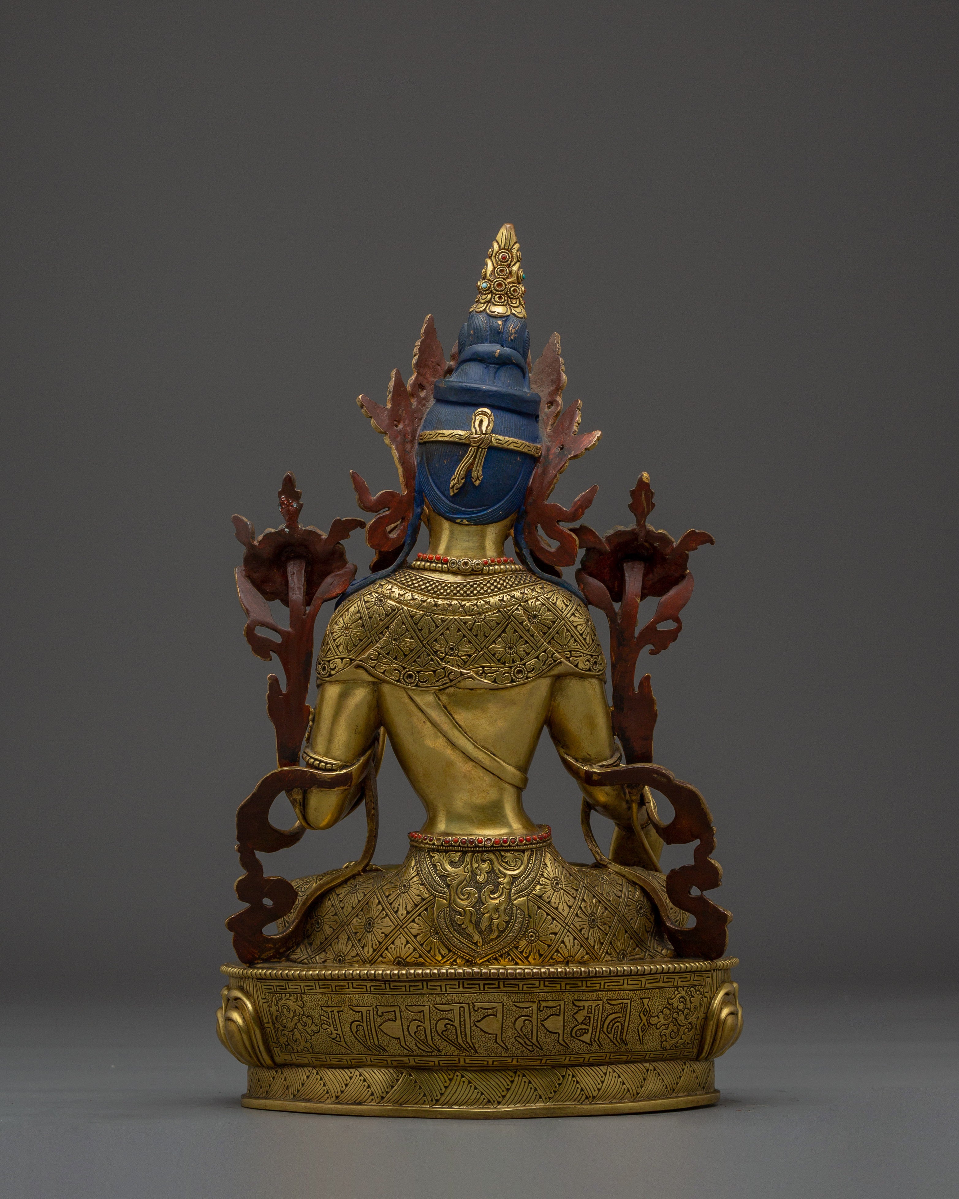 Peaceful Compassion Deity of White Tara Art | The Bodhisattva of Long Life