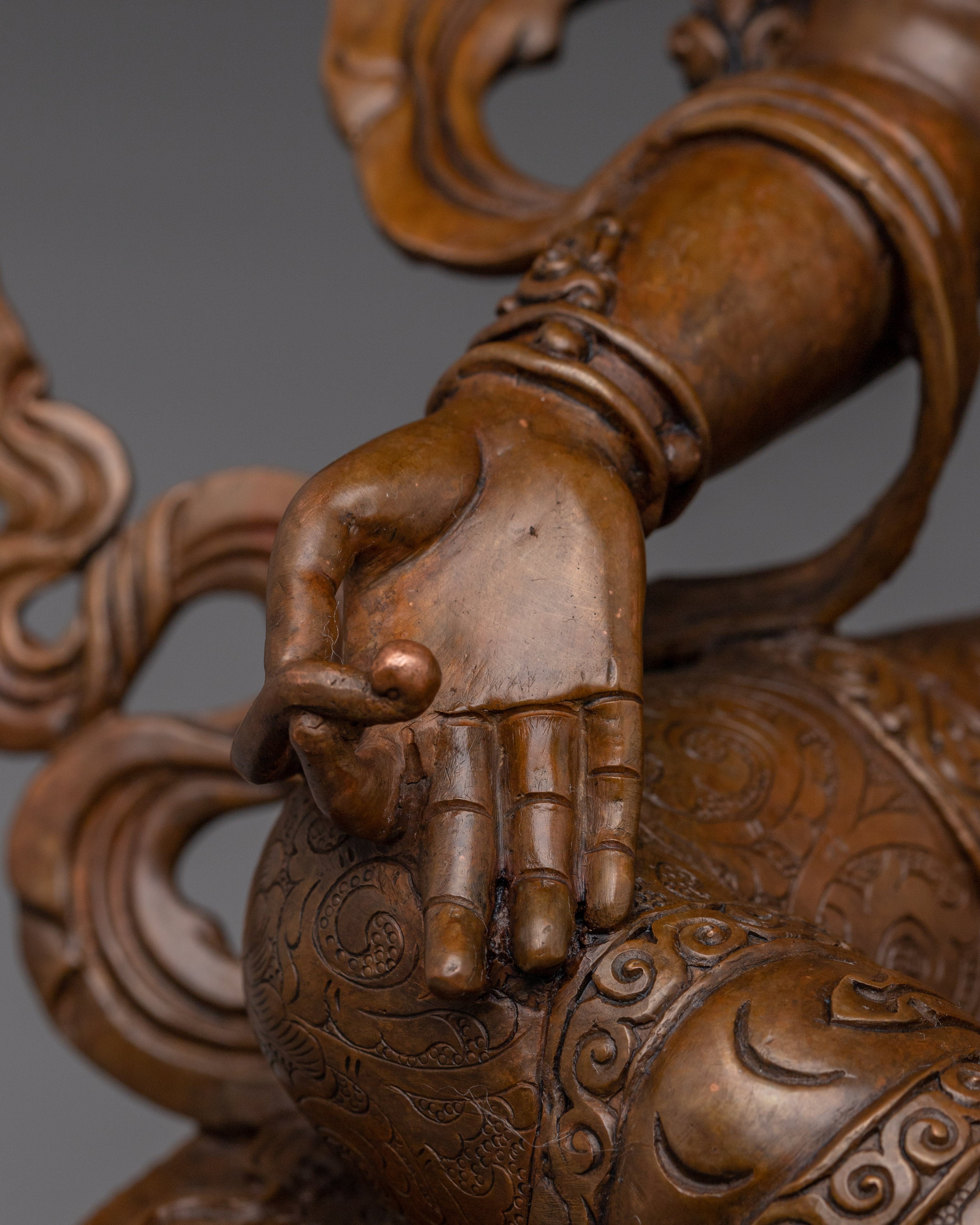 Green Tara Compassion Deity for Protection | Decor for Meditation & Spiritual Space