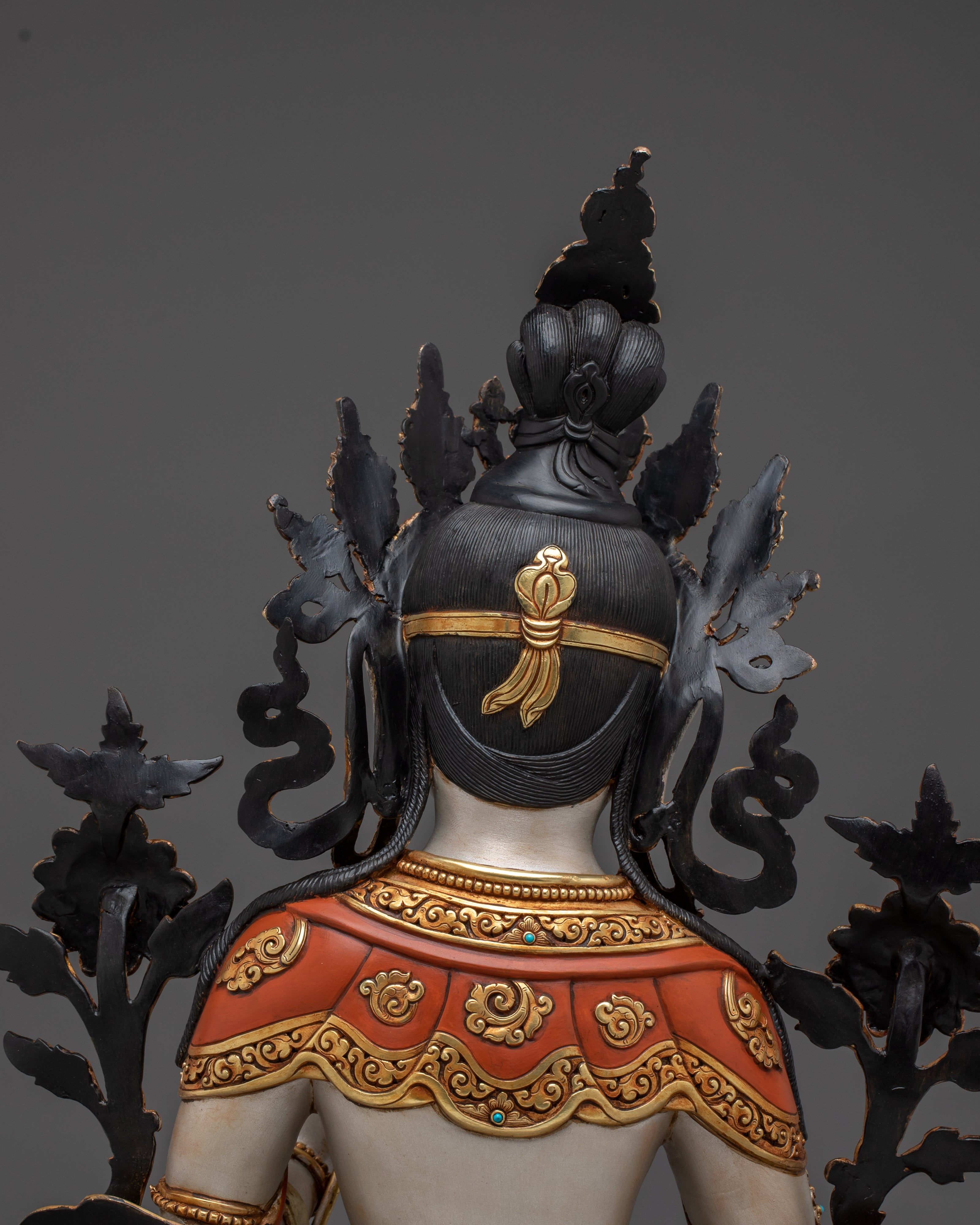 Serene Sita Tara Statue | White Tara - Tibetan Healing Deity