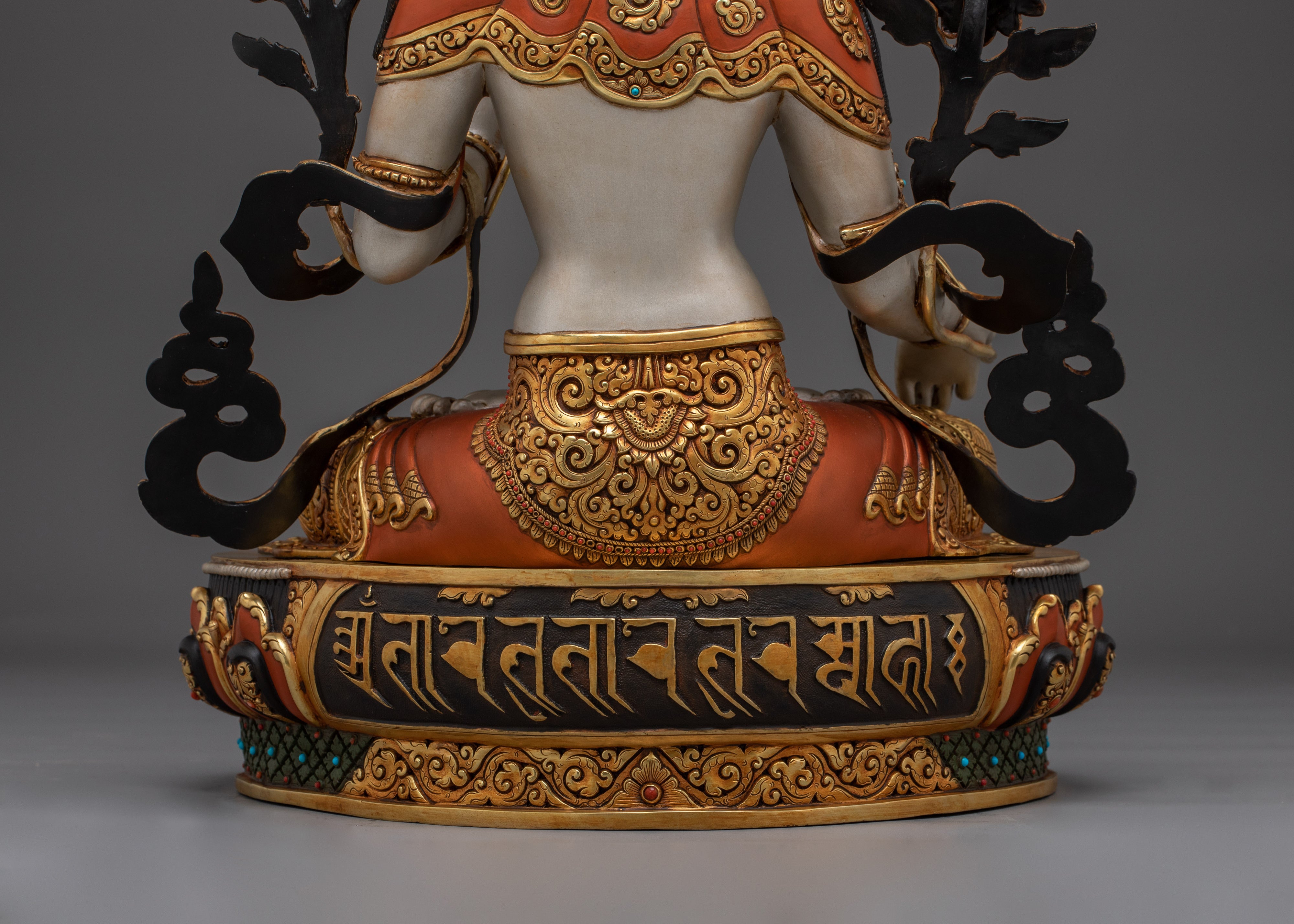 Serene Sita Tara Statue | White Tara - Tibetan Healing Deity