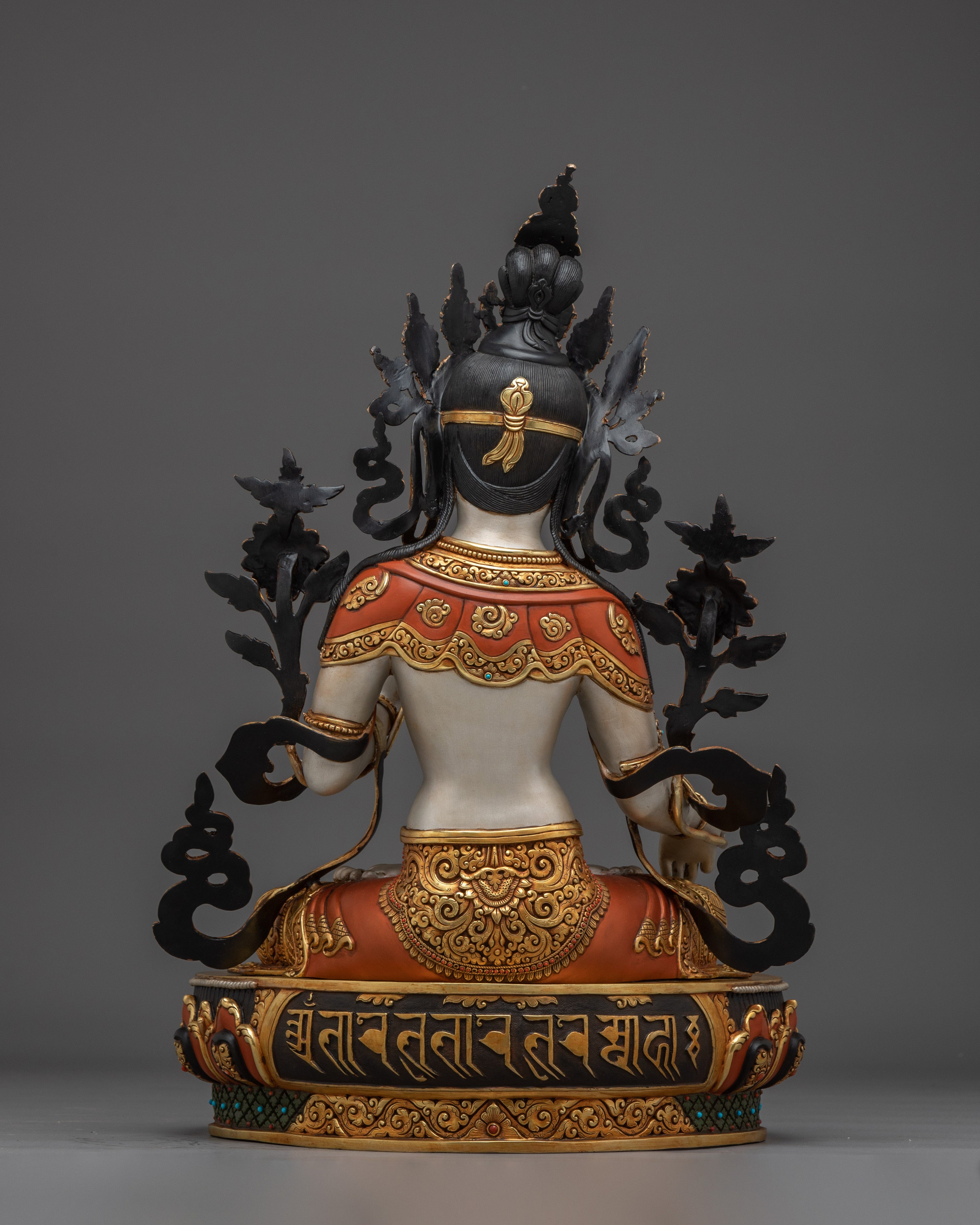 Serene Sita Tara Statue | White Tara - Tibetan Healing Deity
