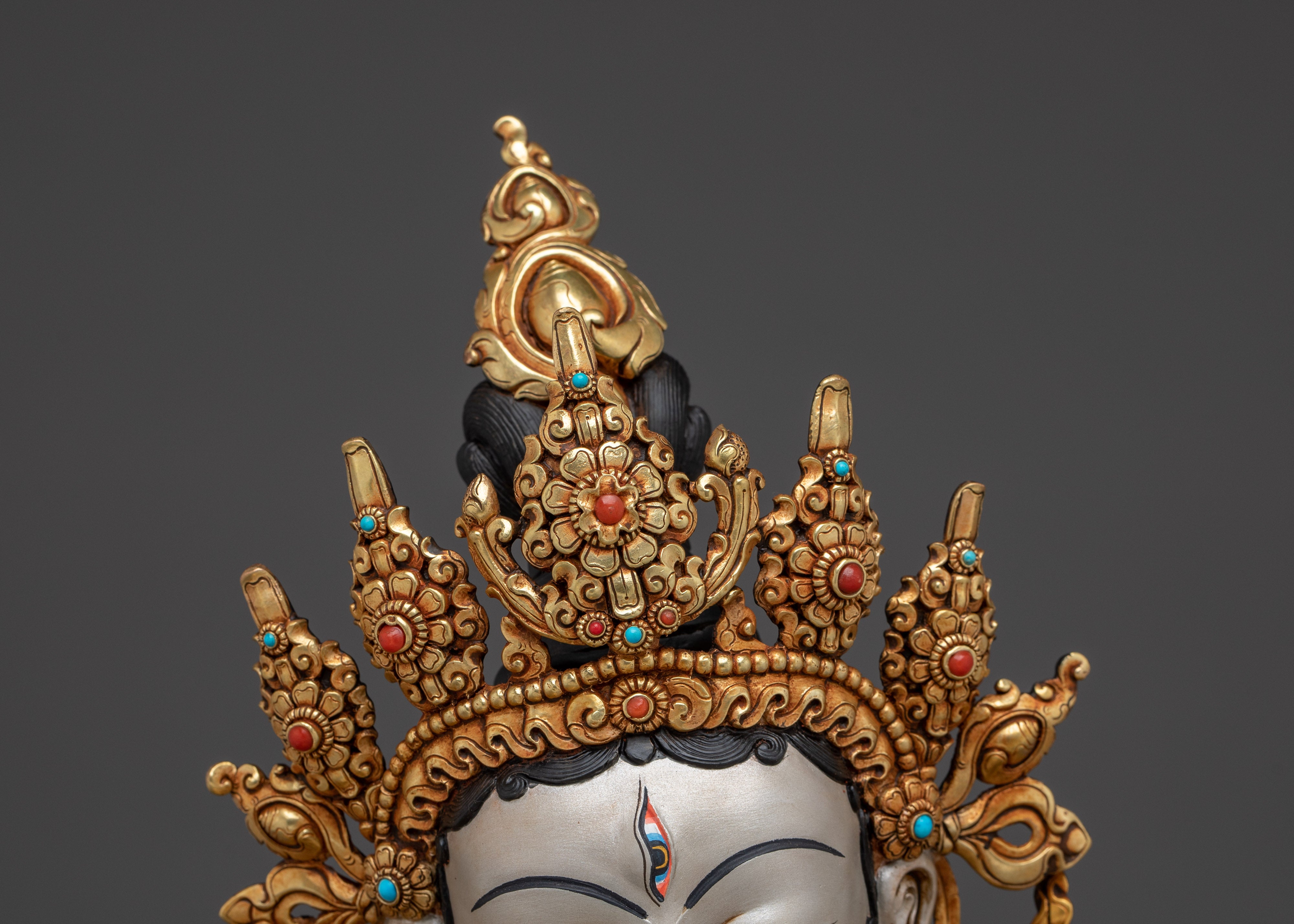 Serene Sita Tara Statue | White Tara - Tibetan Healing Deity