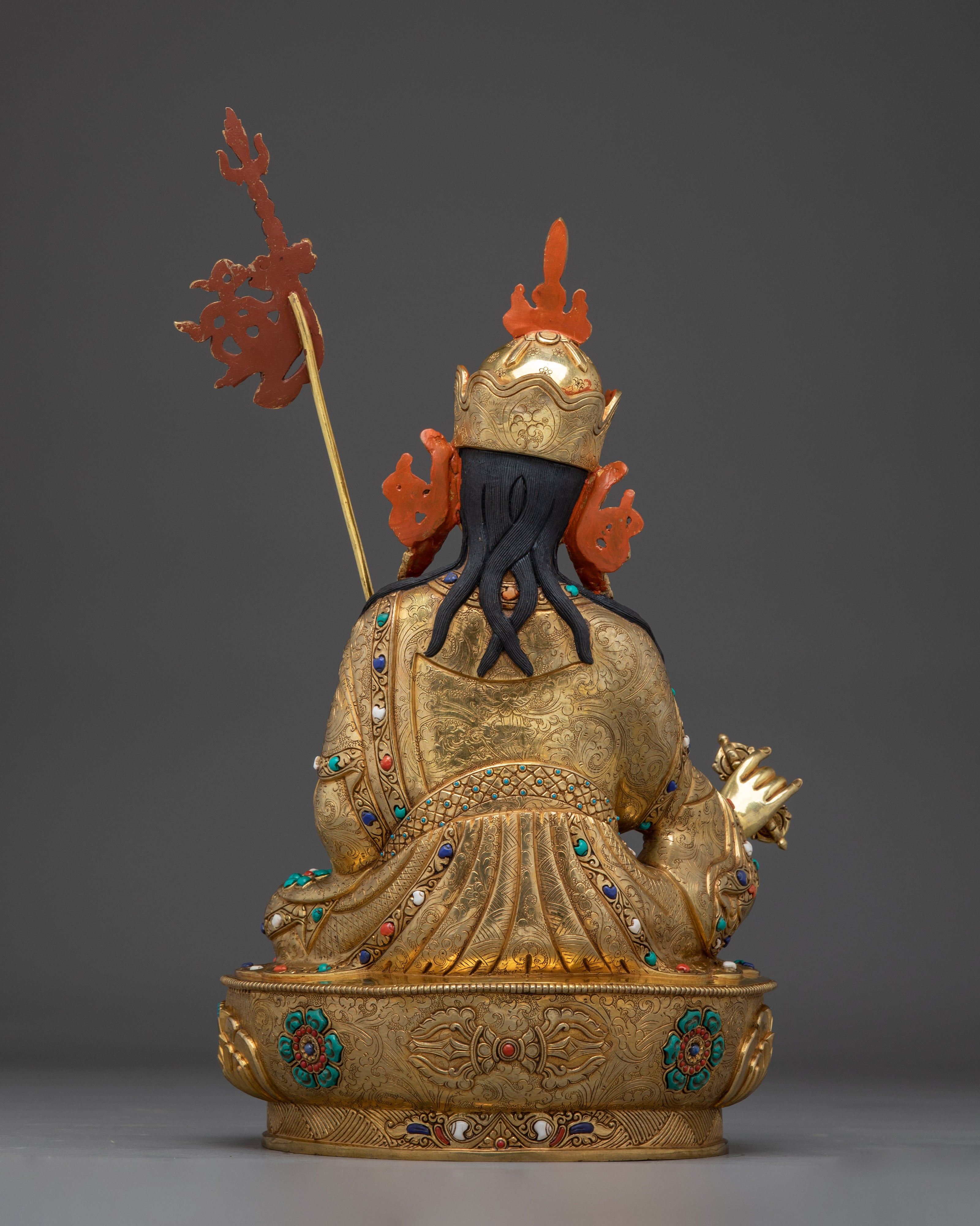 Vajra Master Guru Rinpoche Statue | Handmade Padmasambhava Artwork