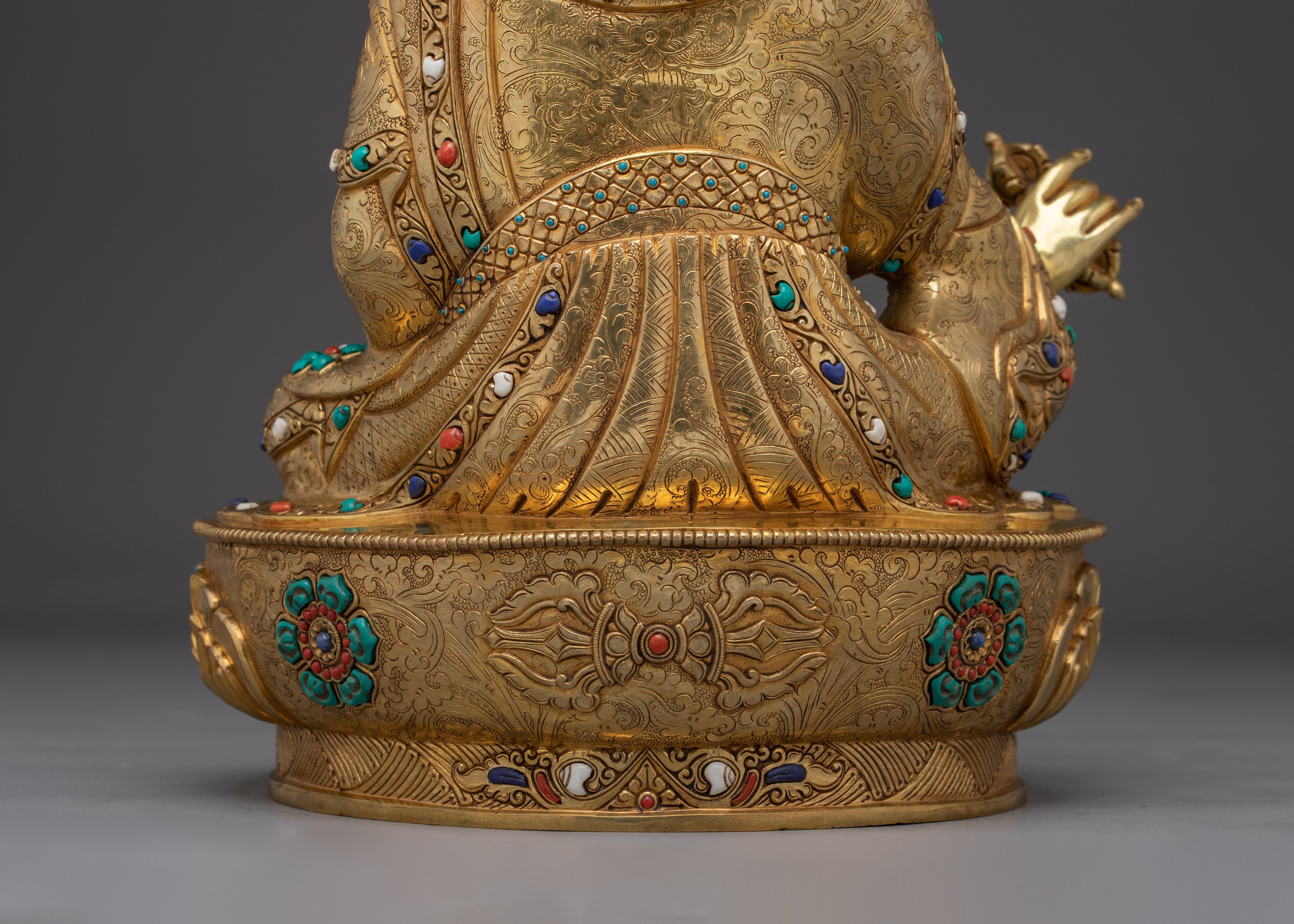 Vajra Master Guru Rinpoche Statue | Handmade Padmasambhava Artwork