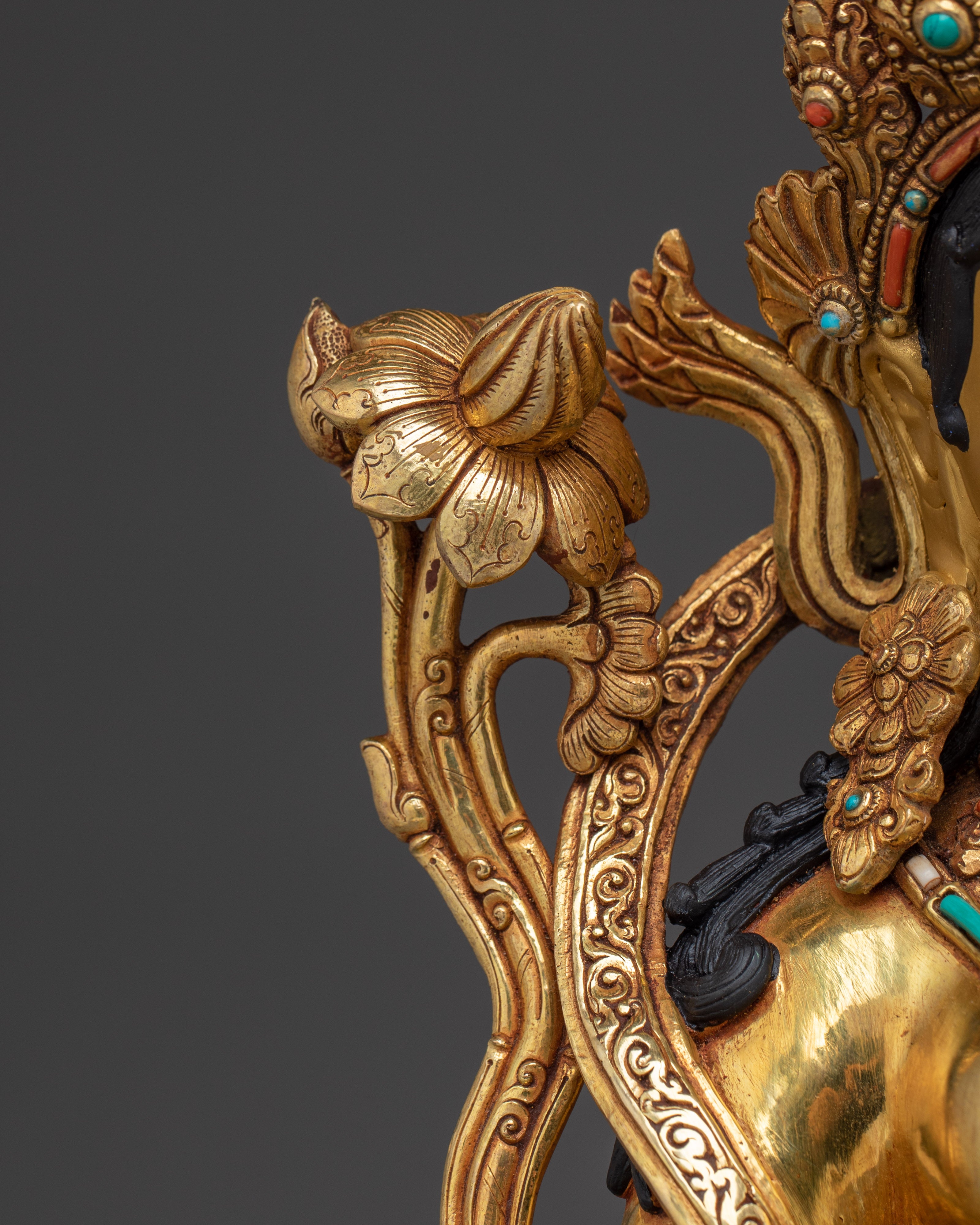 Radiant Green Tara Spiritual Statue | Mother of All Buddhas