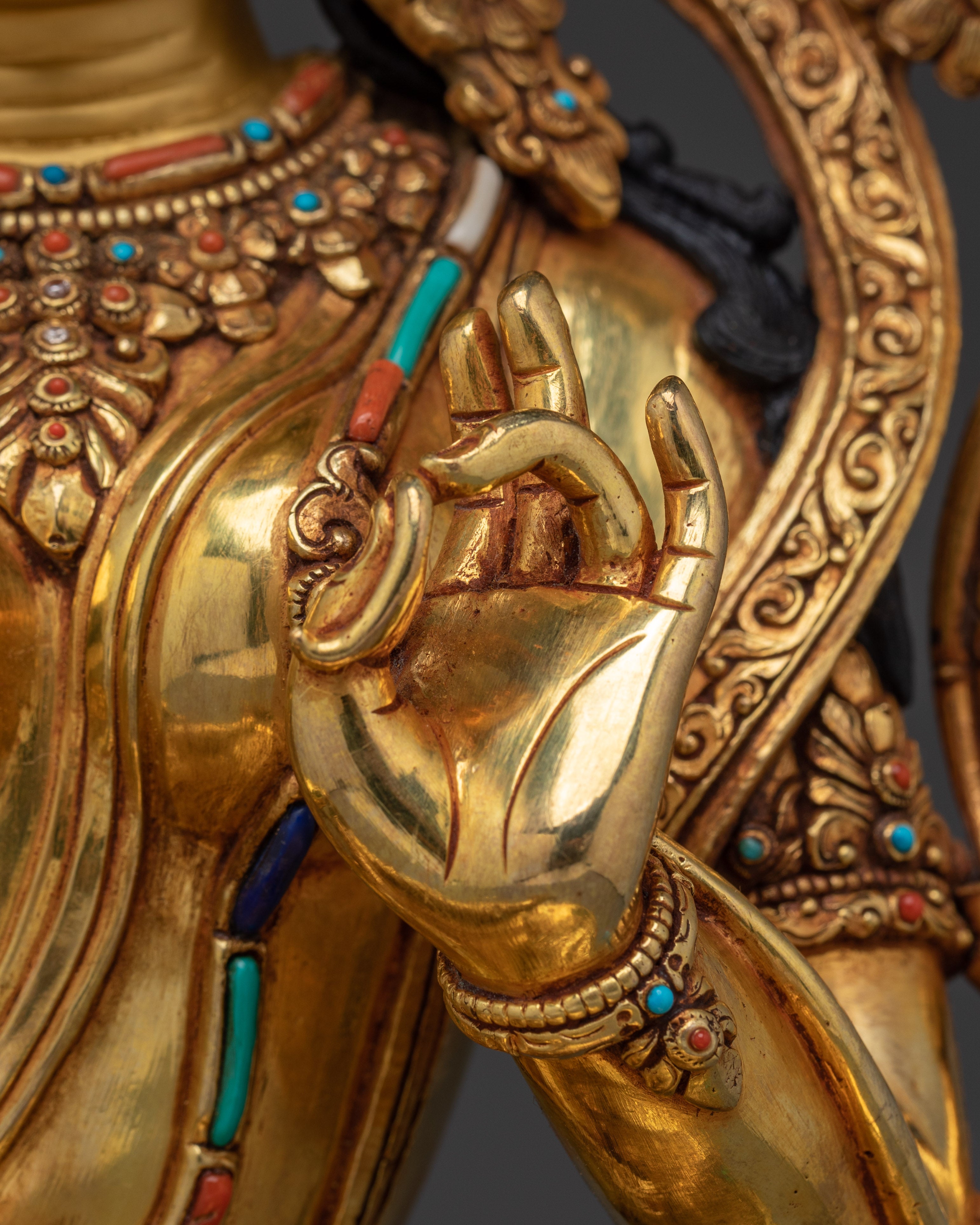 Radiant Green Tara Spiritual Statue | Mother of All Buddhas