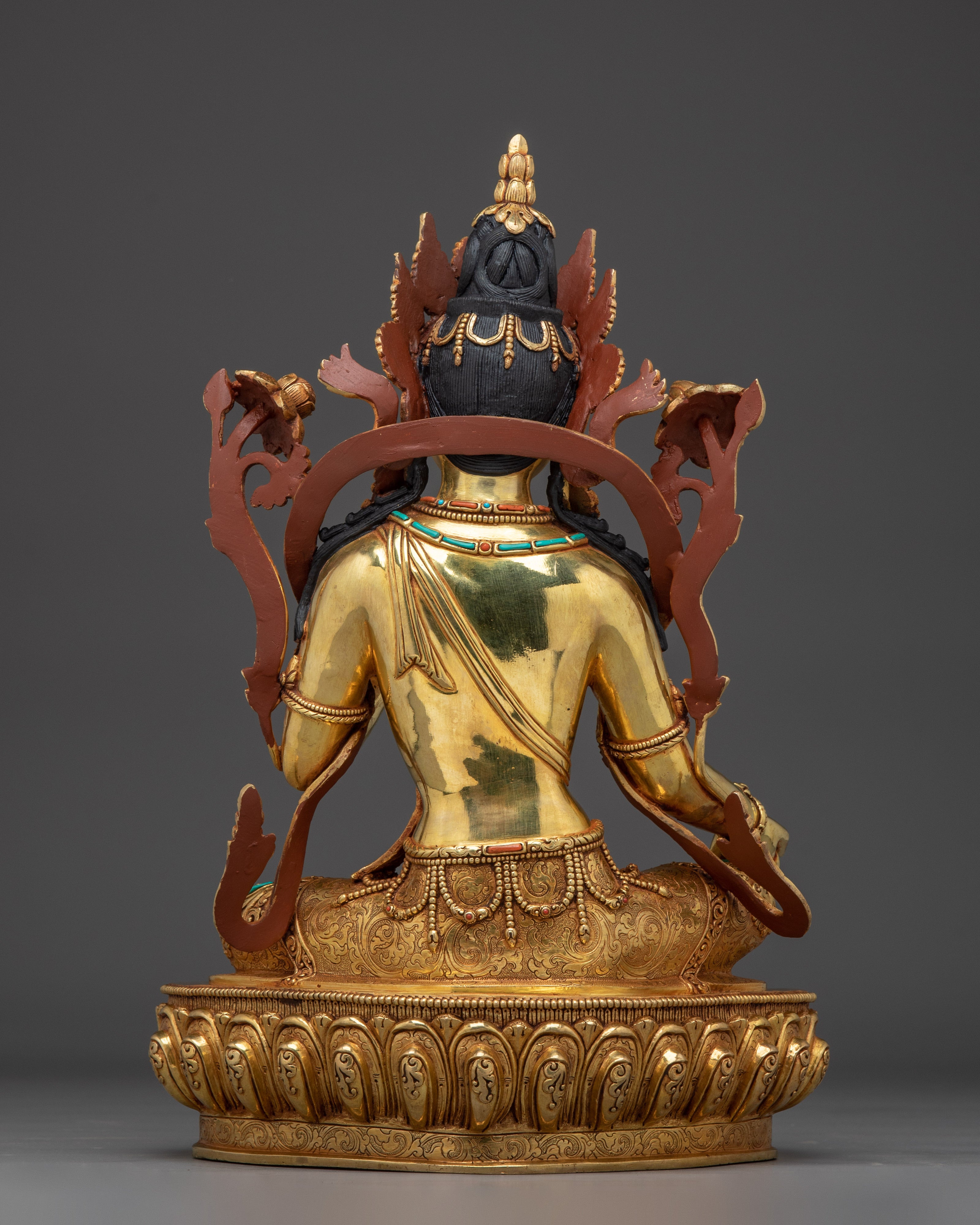 Radiant Green Tara Spiritual Statue | Mother of All Buddhas