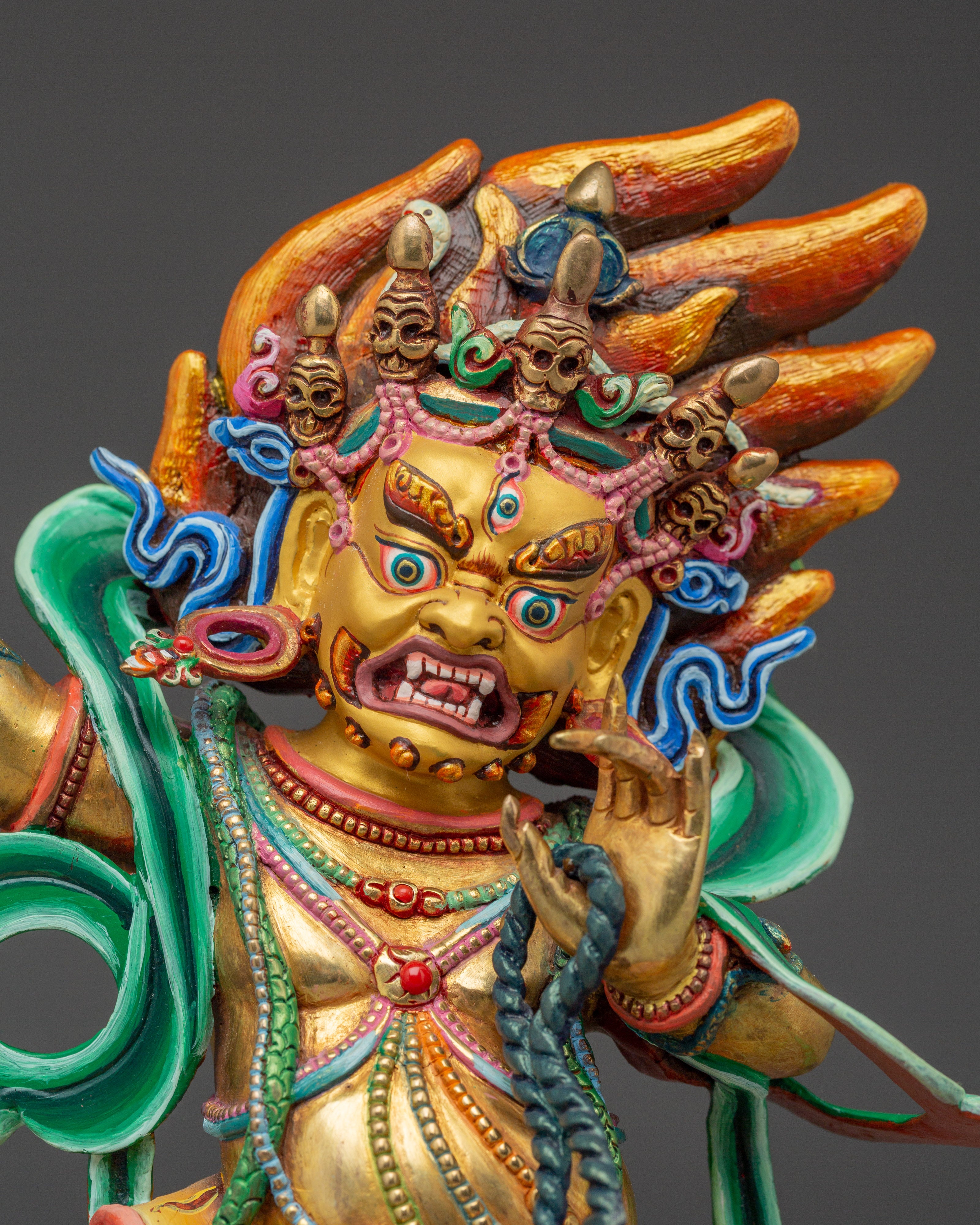 Vajrayana deity Vajrapani Statue | Protector of Buddha
