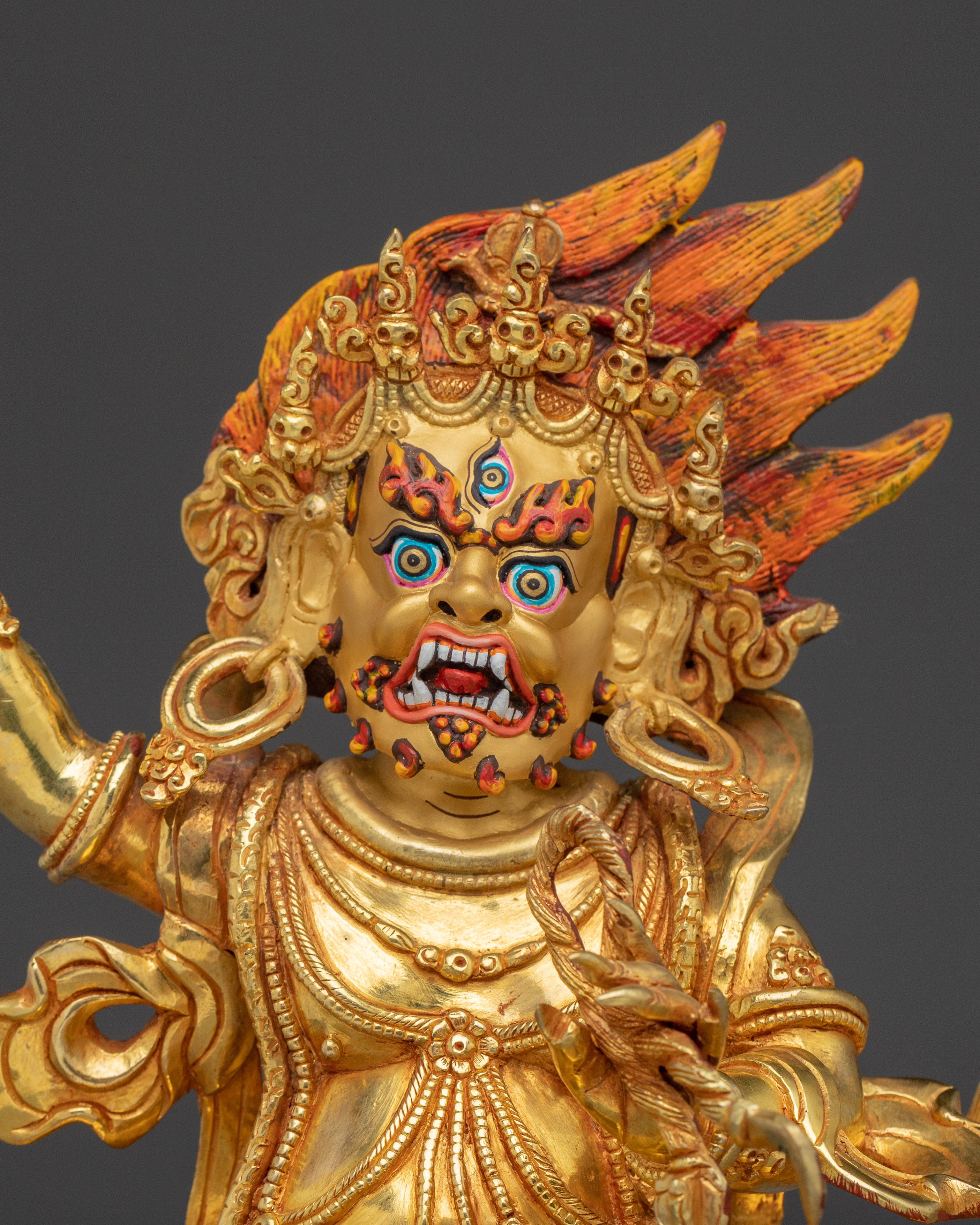 Meditation Guardian Vajrapani Statue | Spiritual strength