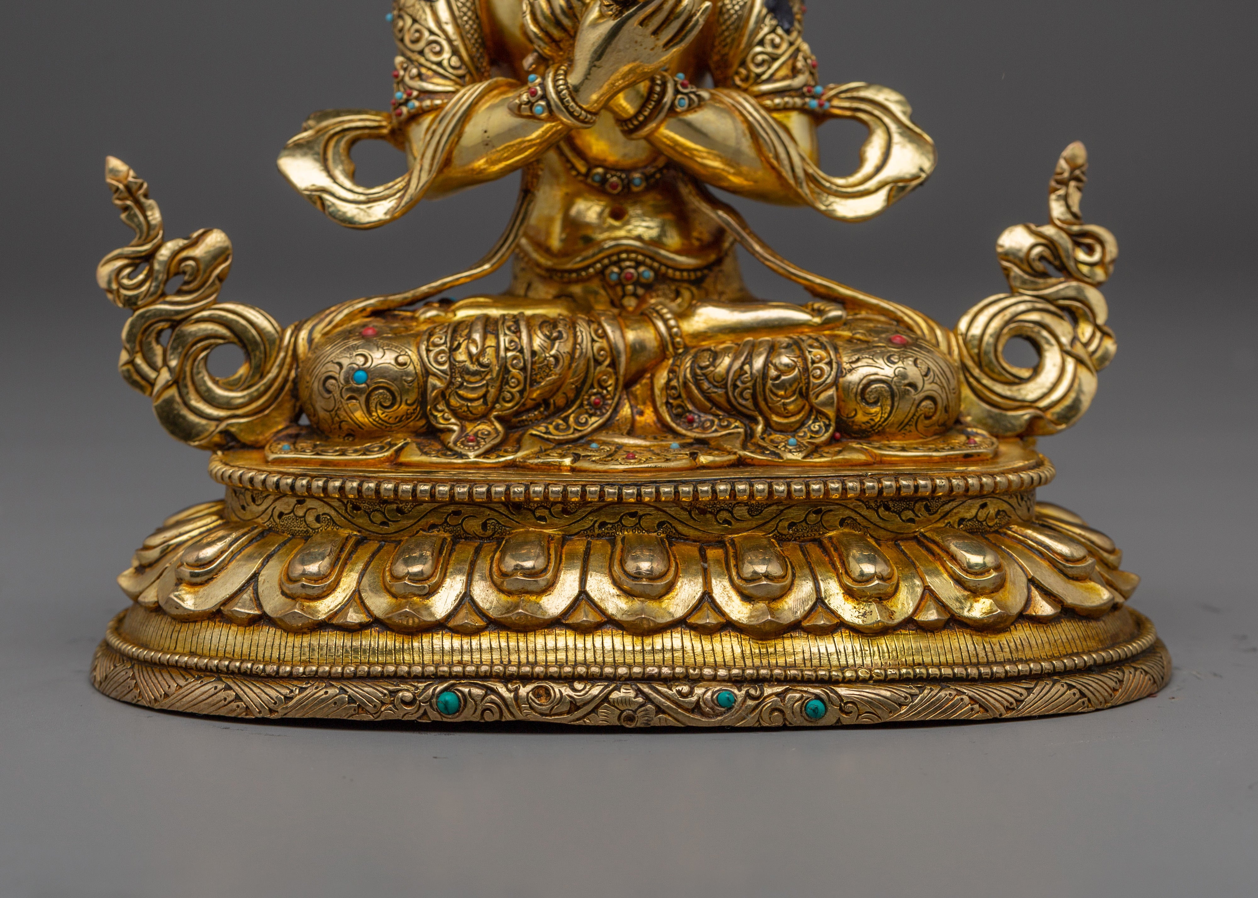 Golden Primordial Buddha Vajradhara | Buddhist Spiritual Decor