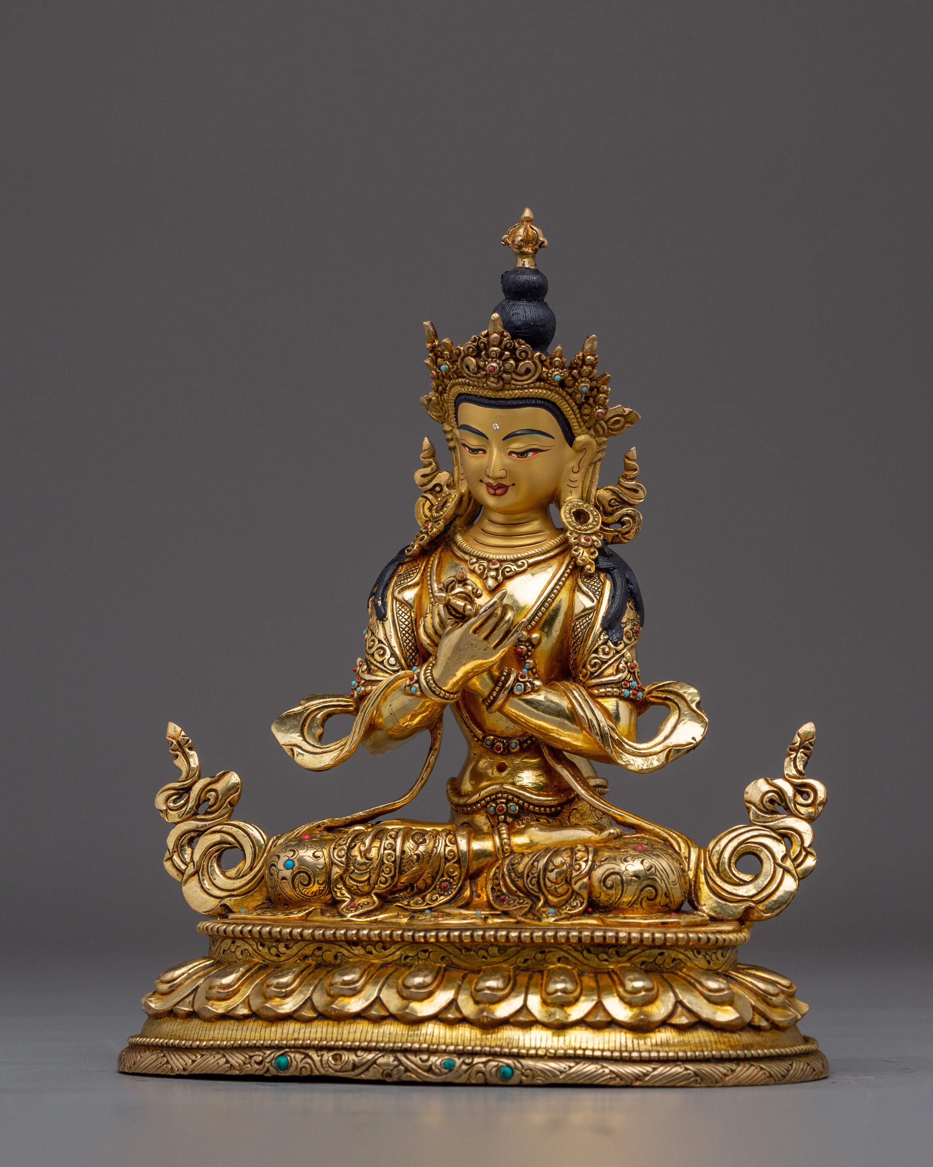 Golden Primordial Buddha Vajradhara | Buddhist Spiritual Decor