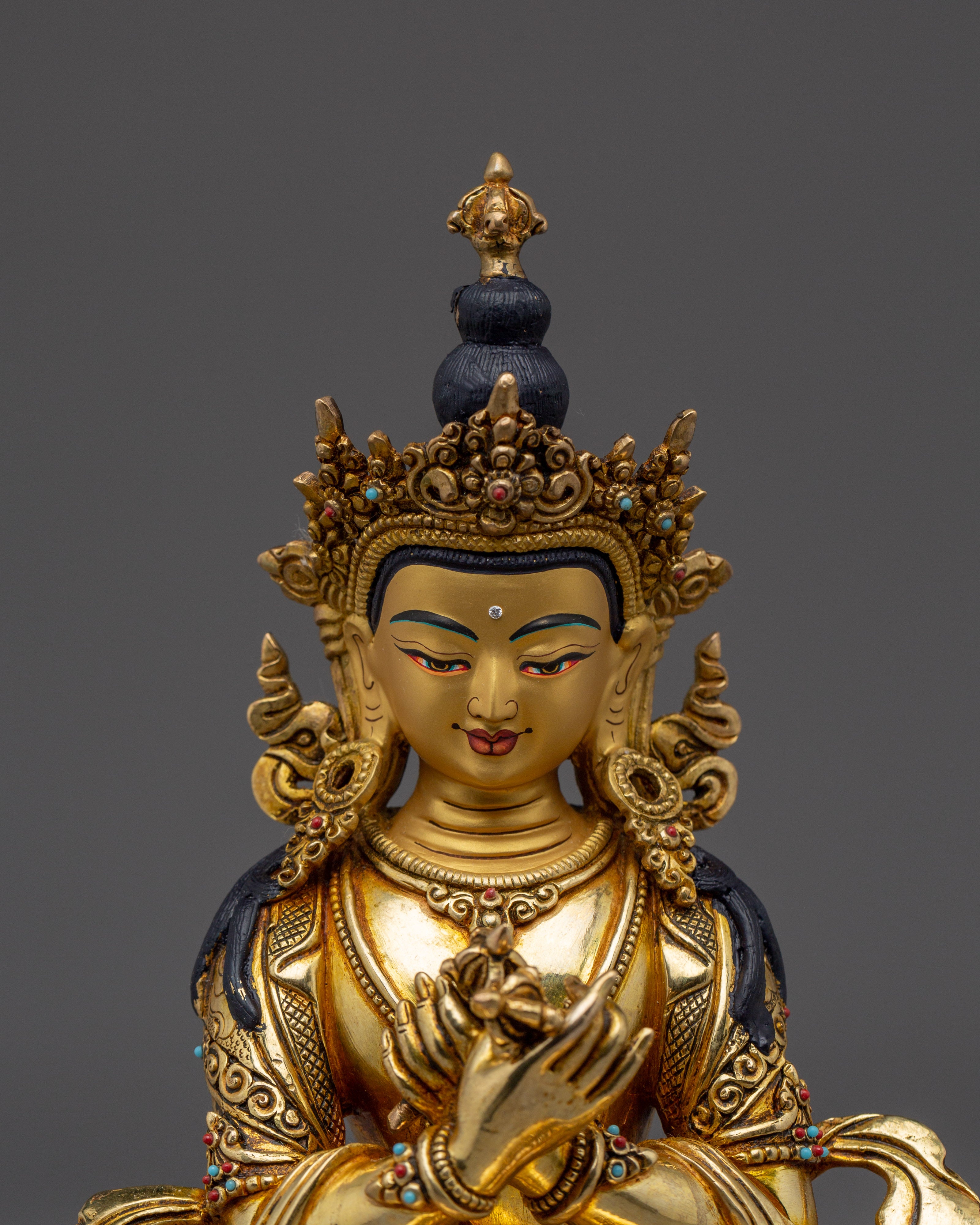 Golden Primordial Buddha Vajradhara | Buddhist Spiritual Decor