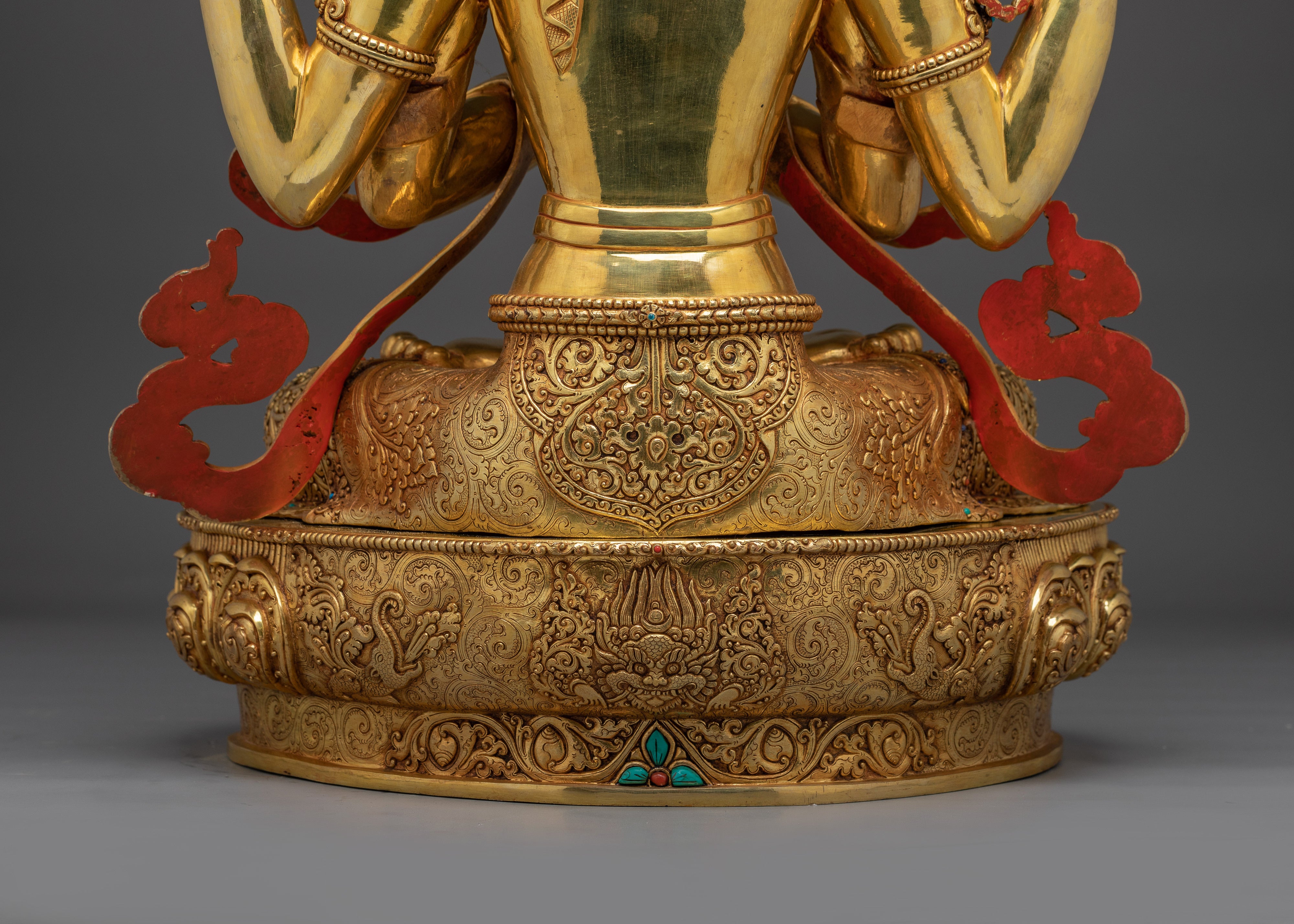Protector of Tibetan Chenrezig Statue | Compassionate Deity