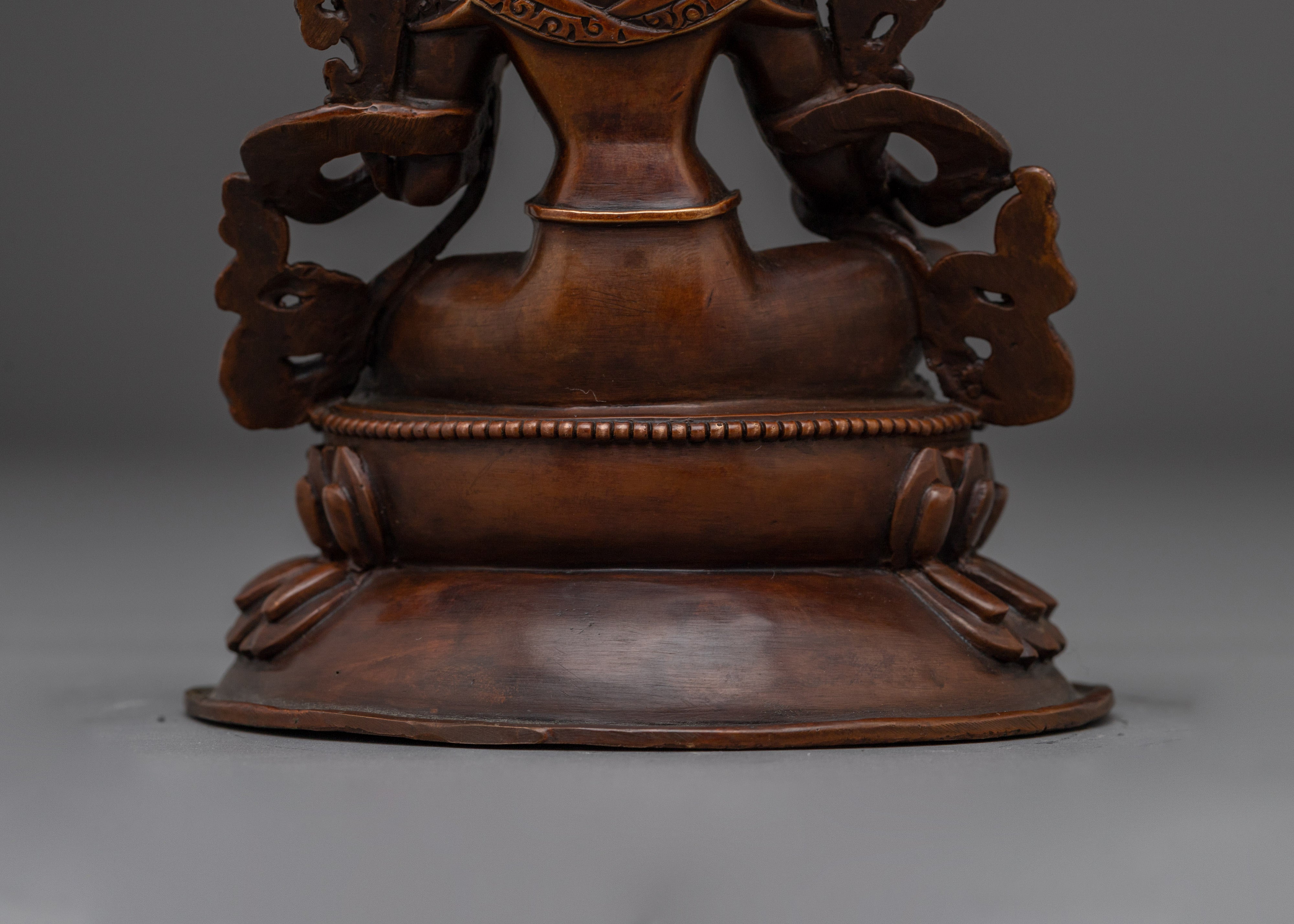 Female Goddess Green Tara Statue | Spiritual protection