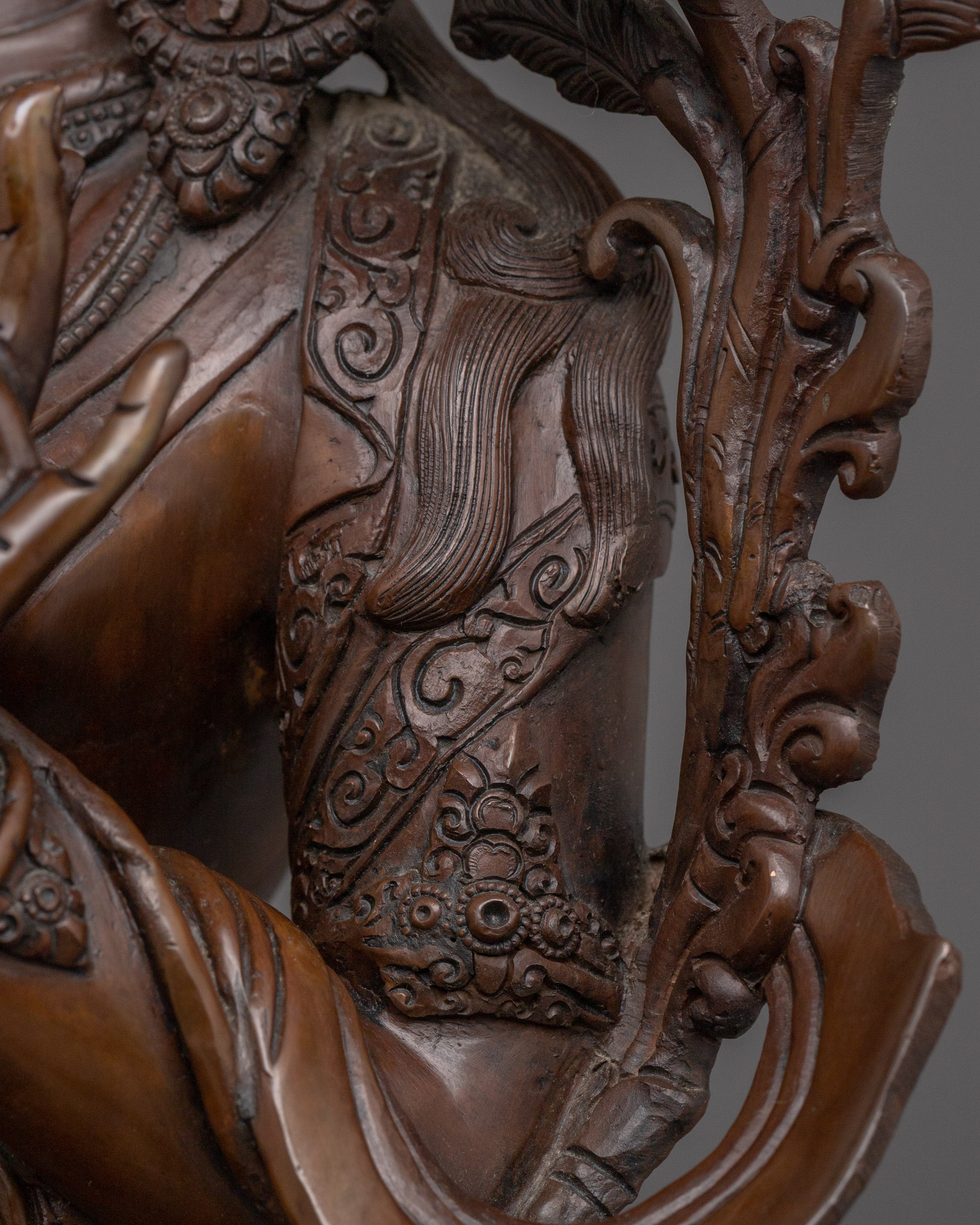 Oxidized Sacred Feminine Art of Green Tara | The Compassionate Protector