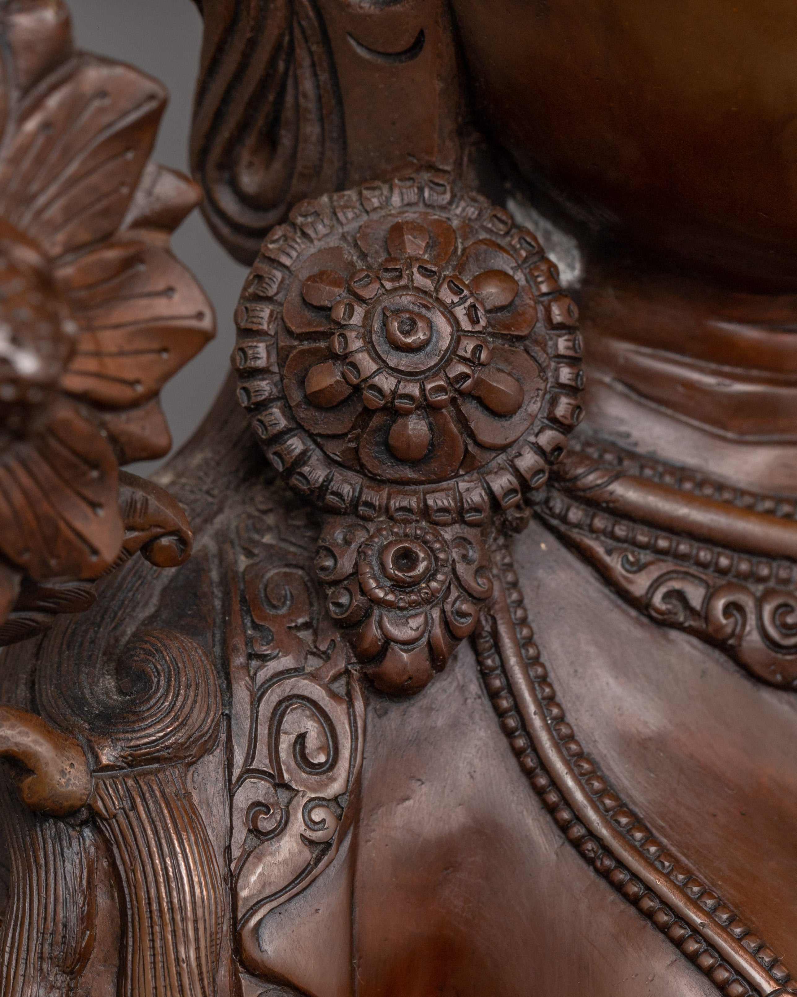 Oxidized Sacred Feminine Art of Green Tara | The Compassionate Protector