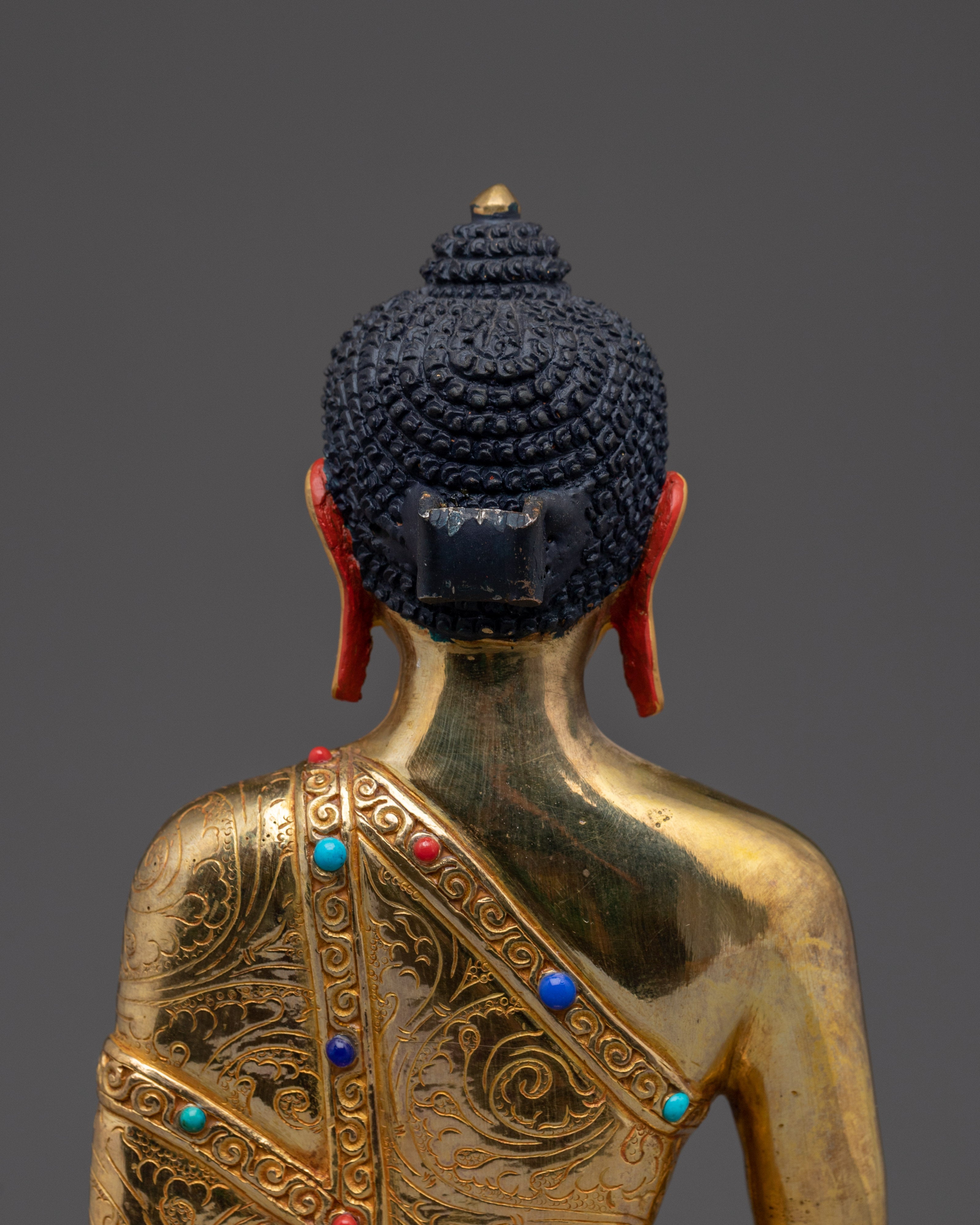 Vajrayana Golden Artwork of Amitabha Buddha | Buddha of Infinite Light