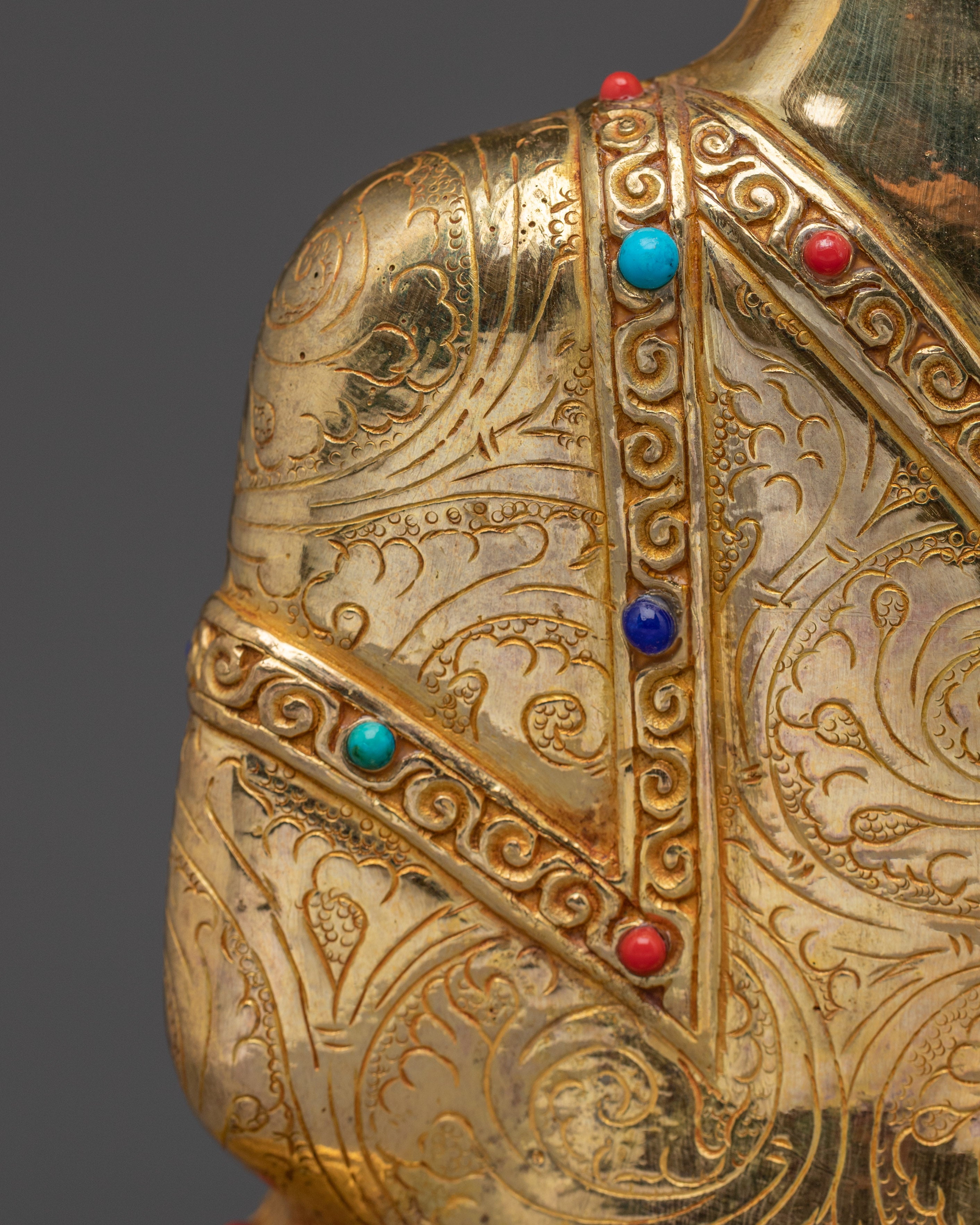 Vajrayana Golden Artwork of Amitabha Buddha | Buddha of Infinite Light