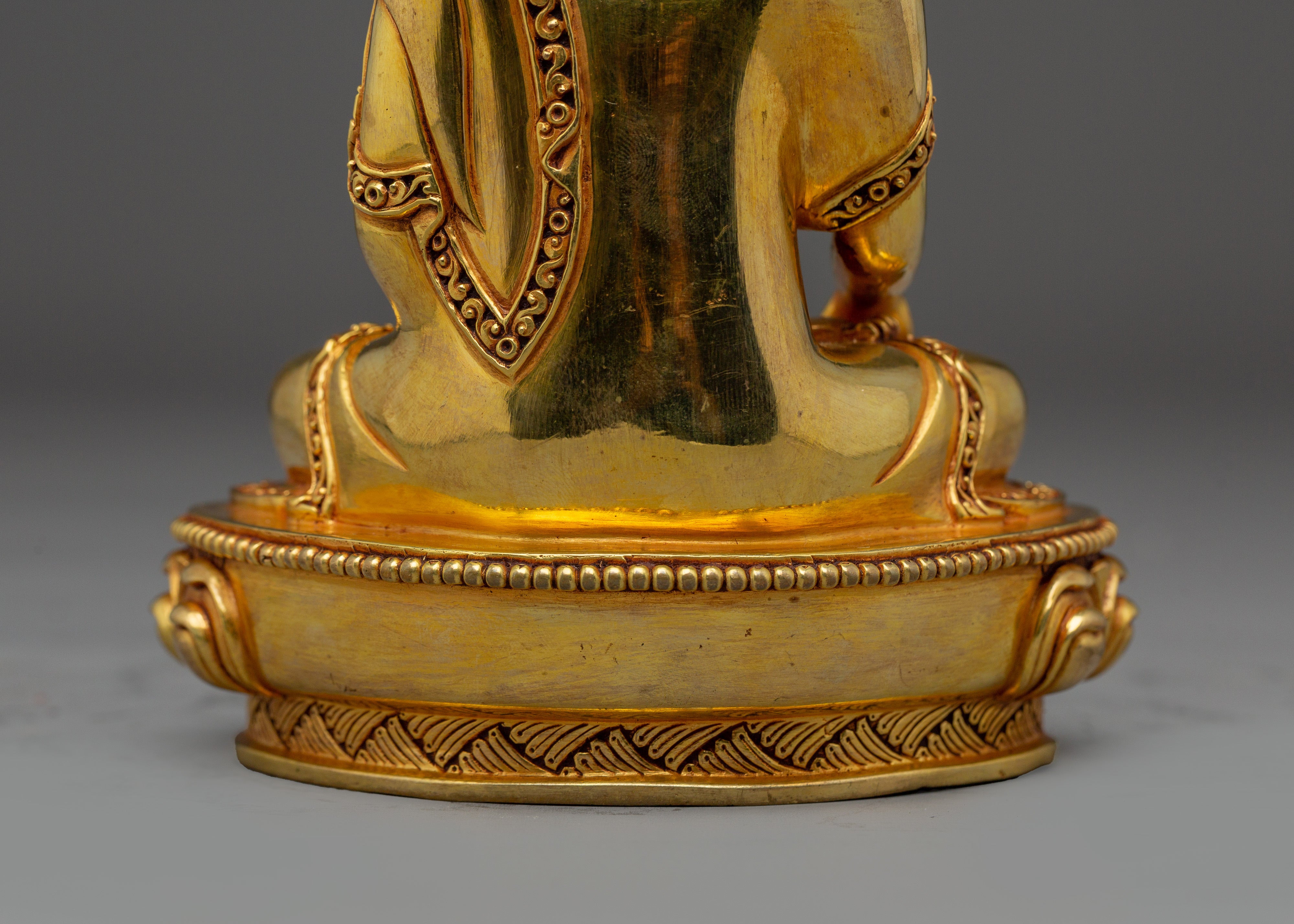 Shakyamuni Buddha Buddhist Spiritual Statue | Historical Gautama Buddha