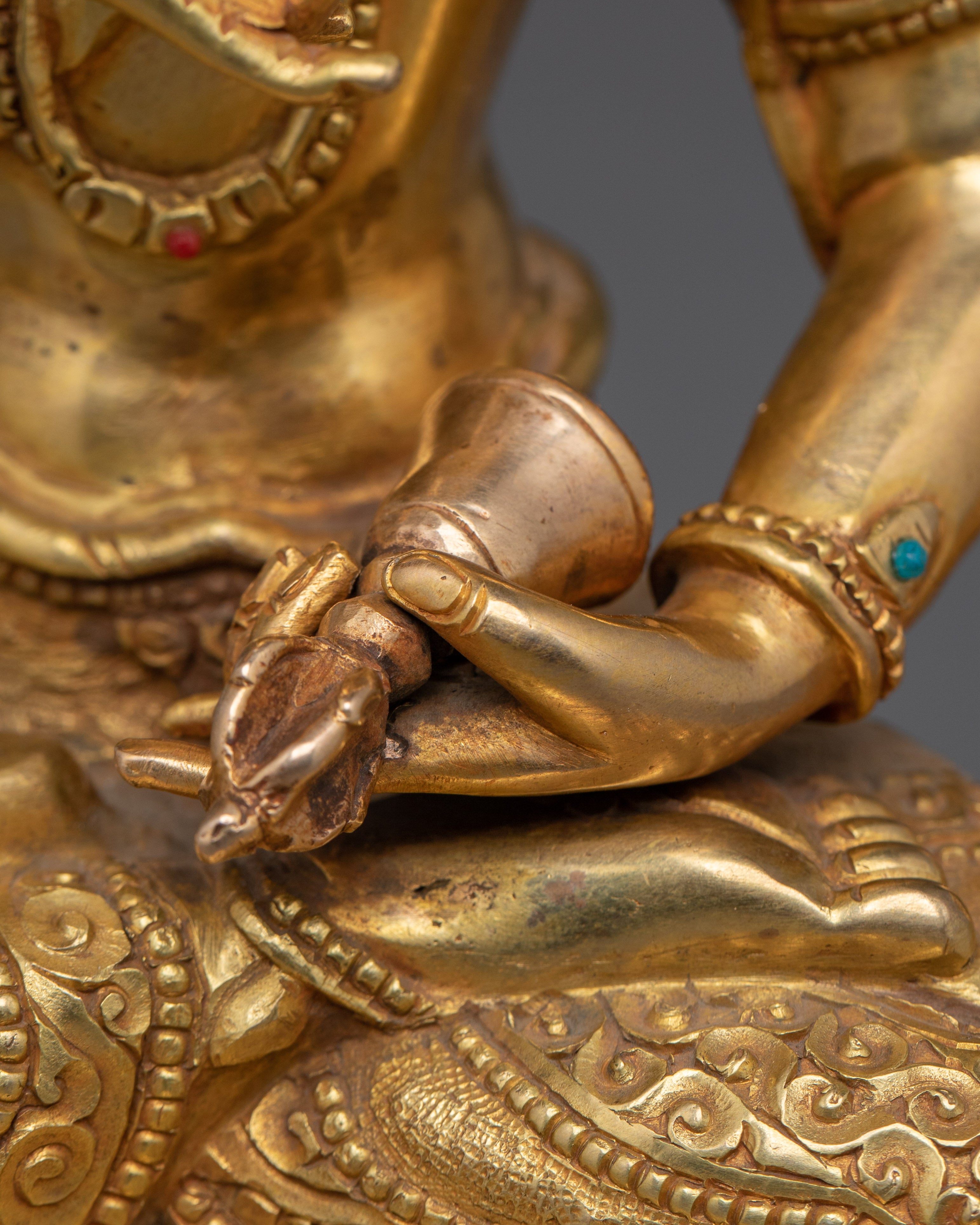 Guru Vajrasattva Handmade Sacred Deity | Guardian of Enlightenment