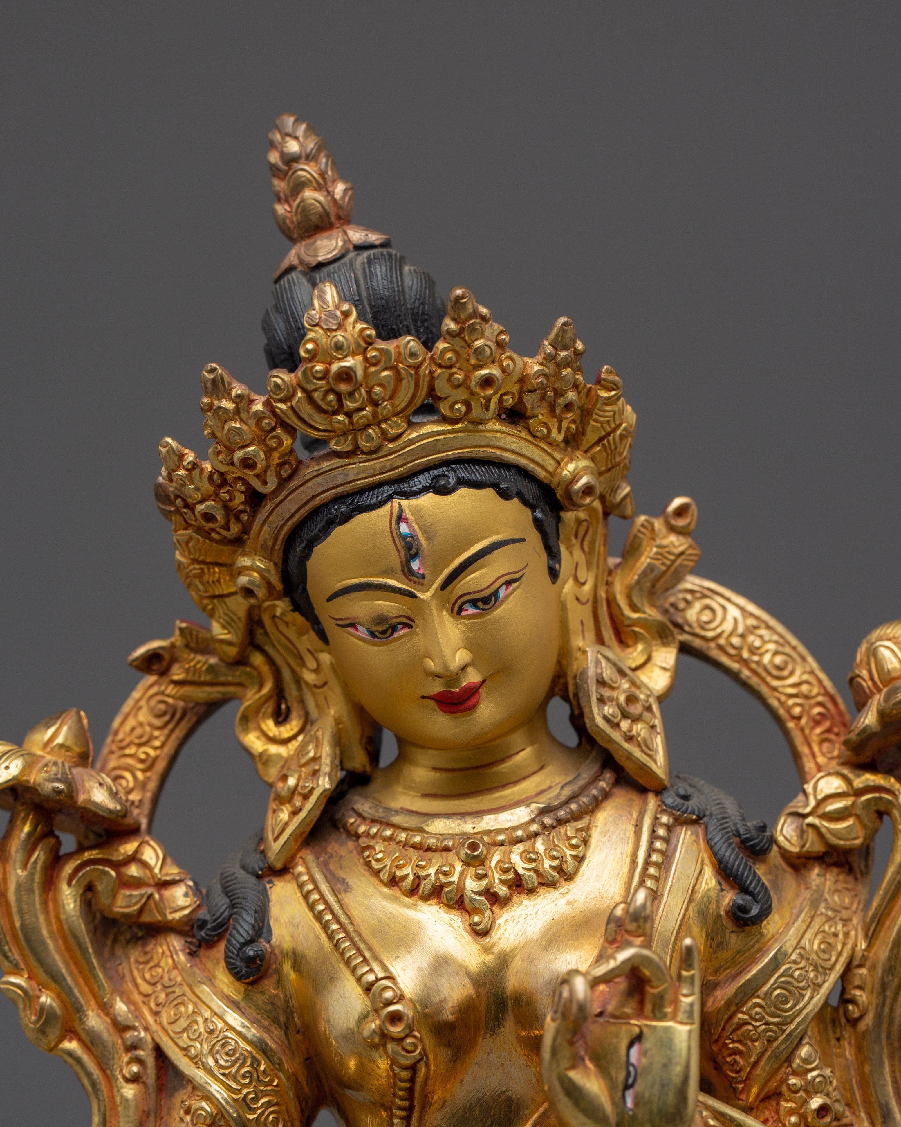 Sita Tara Tibetan Deity Art | White Tara - Healing Deity