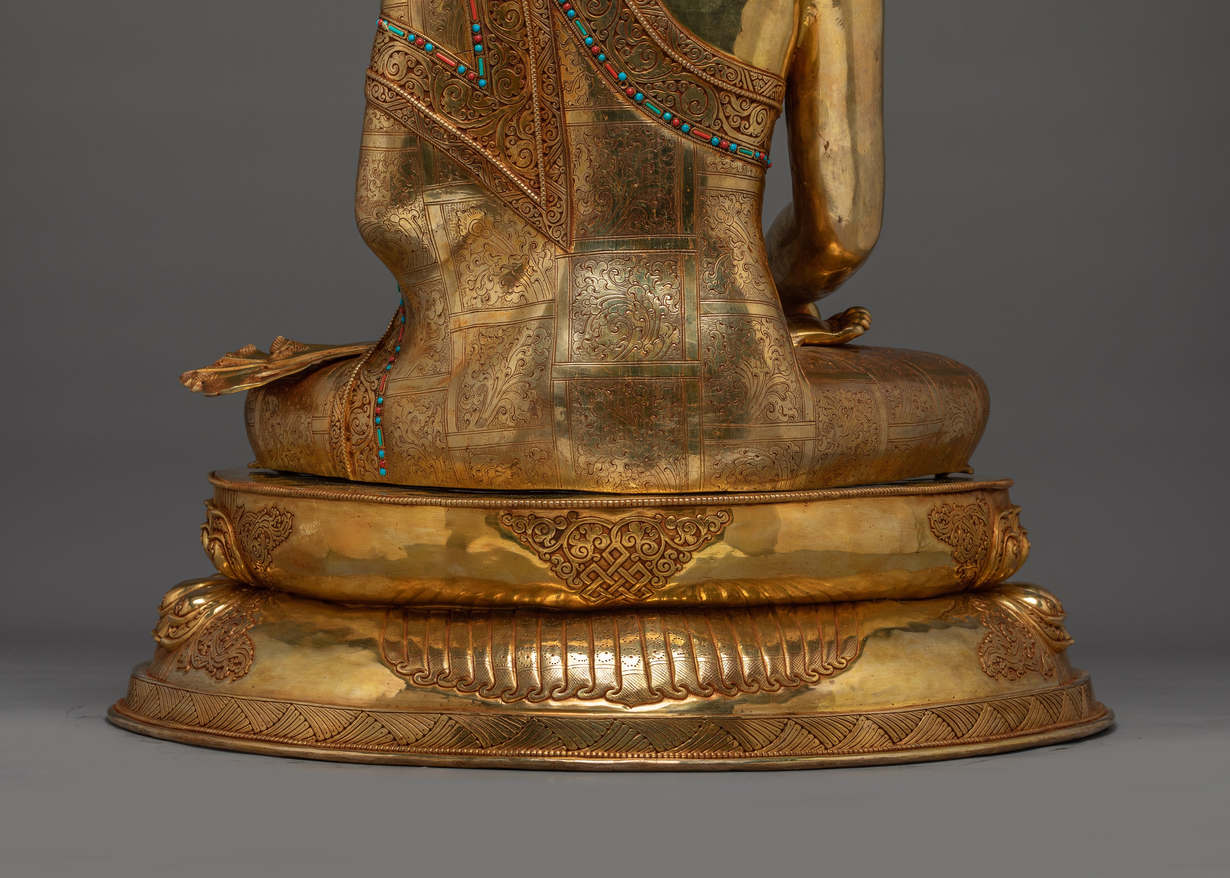 Tranquil Gautama Buddha Himalayan Statue | Shakyamuni Buddha Artwork