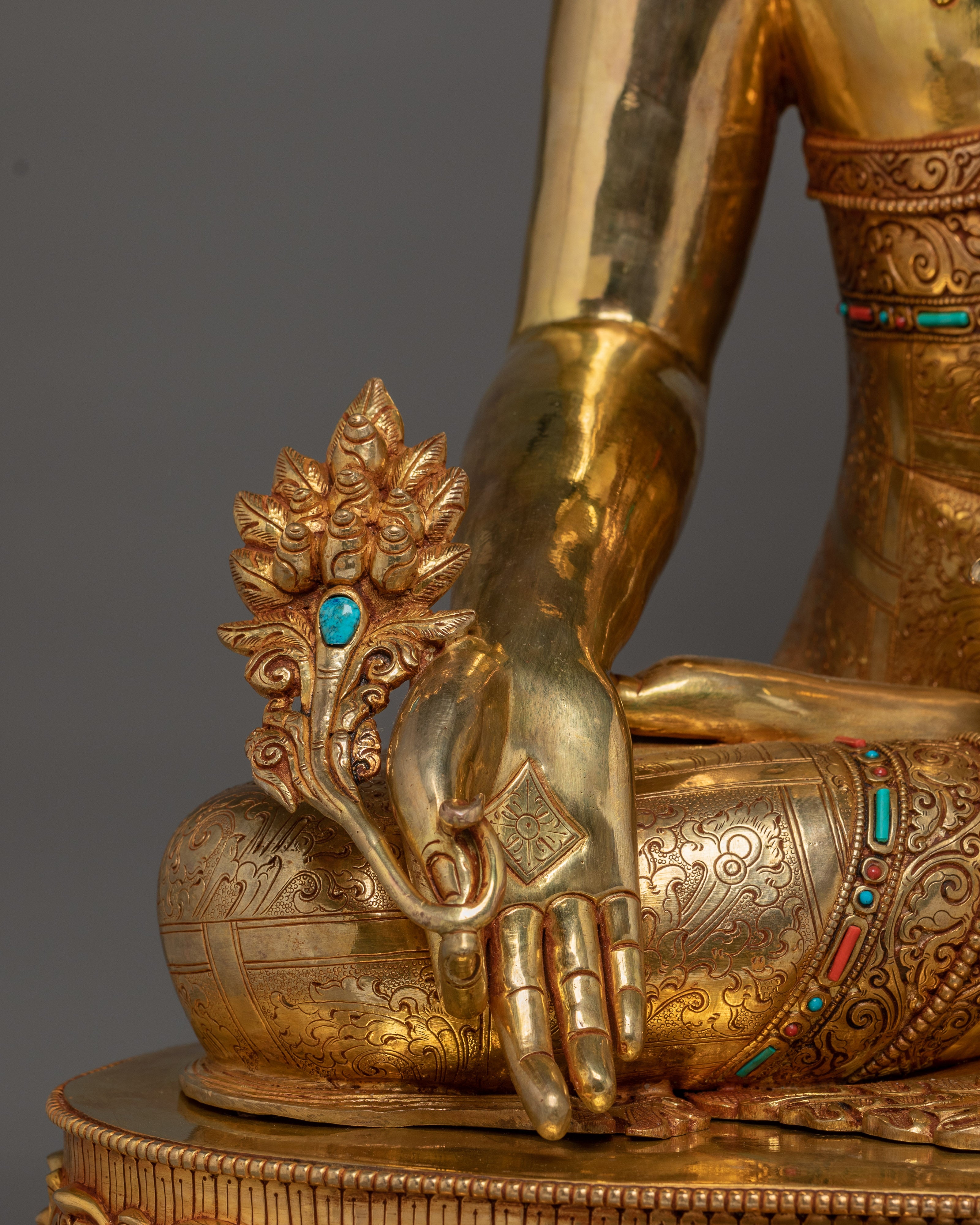 Healing Buddha Bhaisajyaguru Artwork | Medicine Buddha Statue