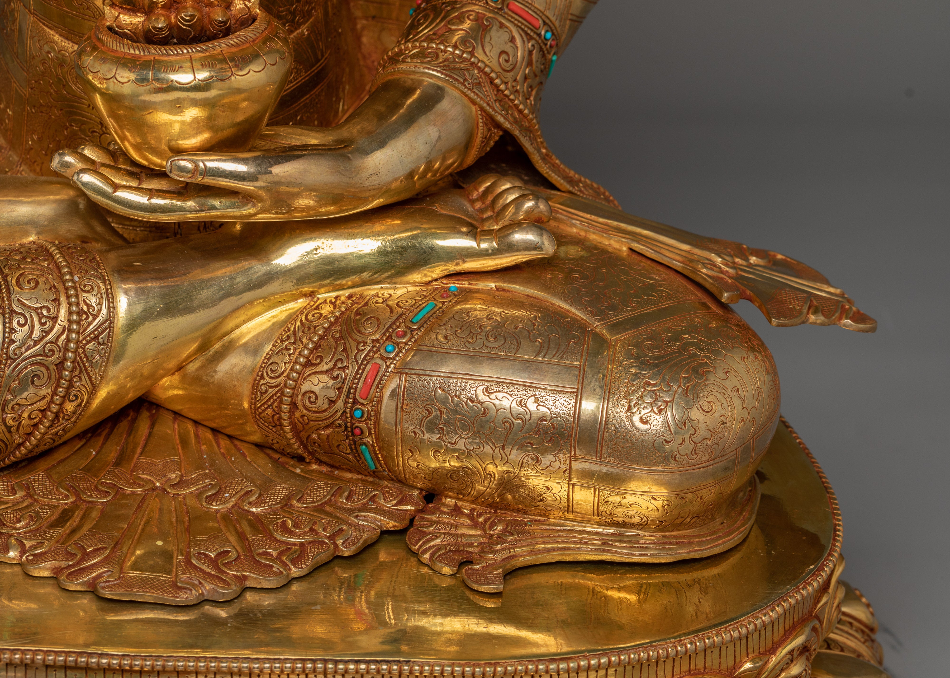 Healing Buddha Bhaisajyaguru Artwork | Medicine Buddha Statue