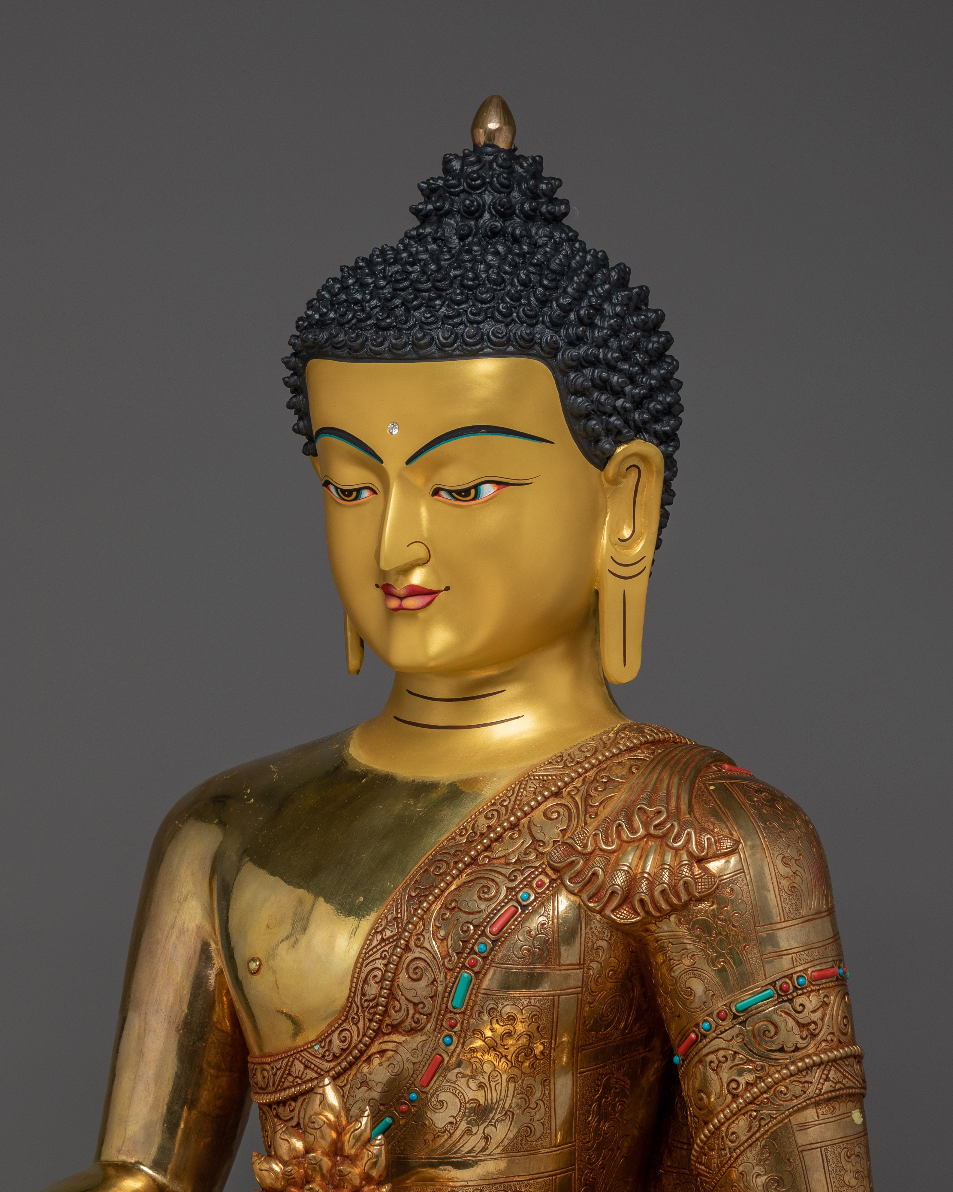 Healing Buddha Bhaisajyaguru Artwork | Medicine Buddha Statue
