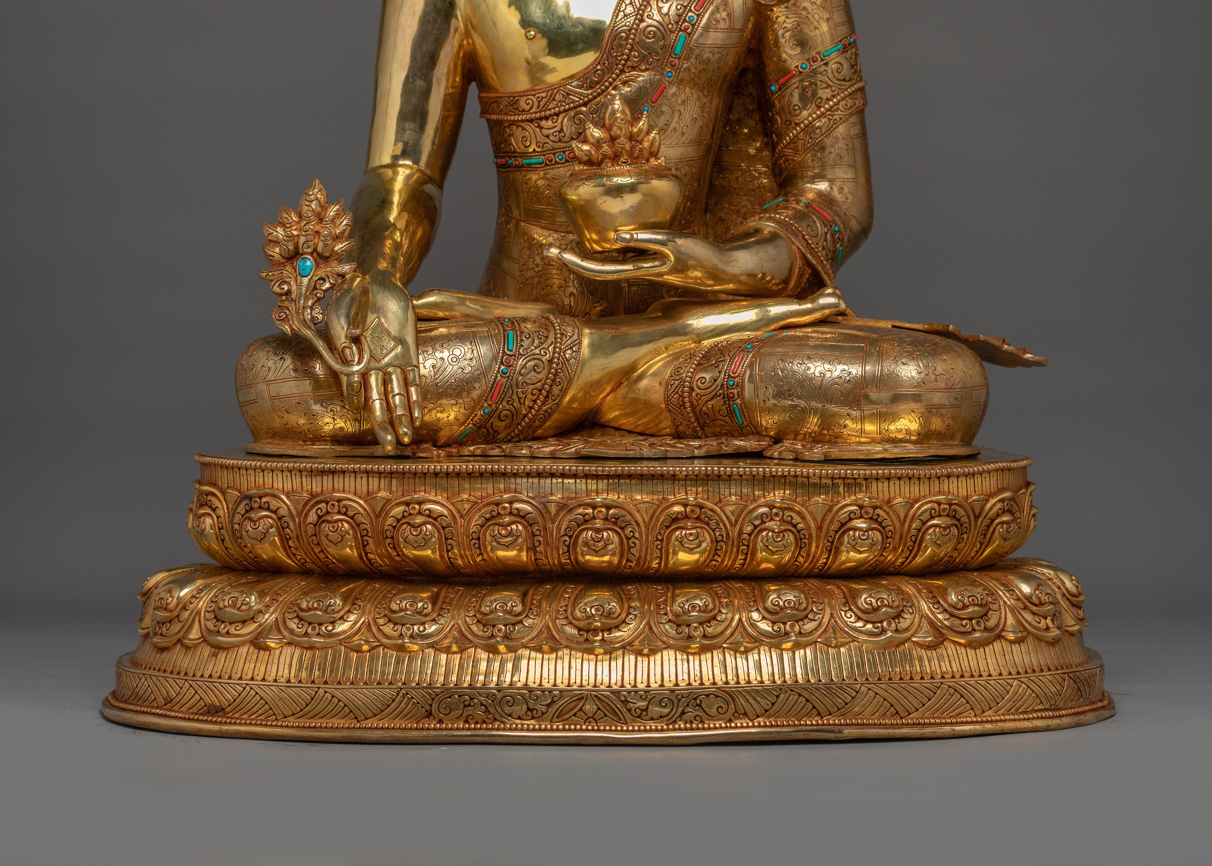 Healing Buddha Bhaisajyaguru Artwork | Medicine Buddha Statue