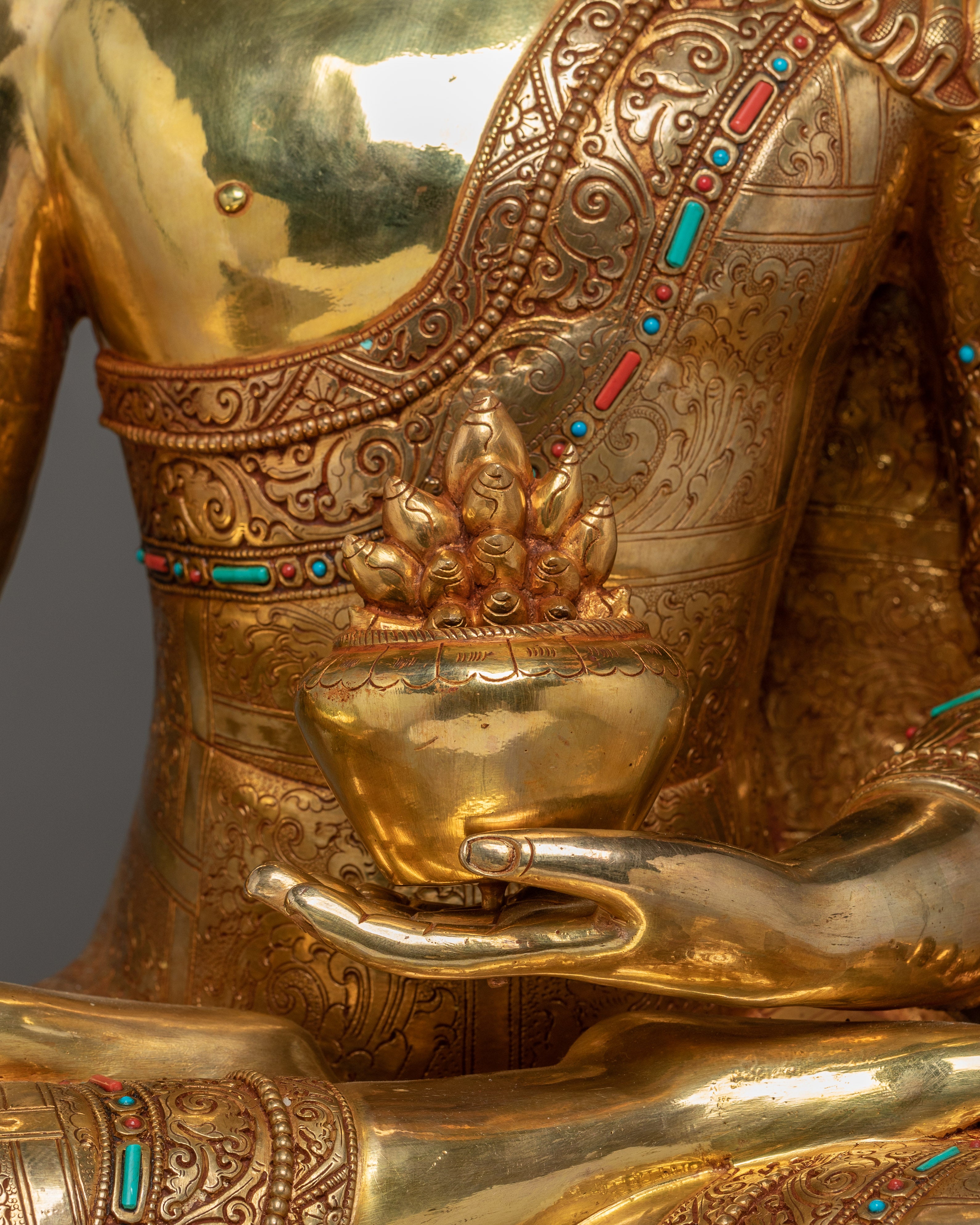 Healing Buddha Bhaisajyaguru Artwork | Medicine Buddha Statue