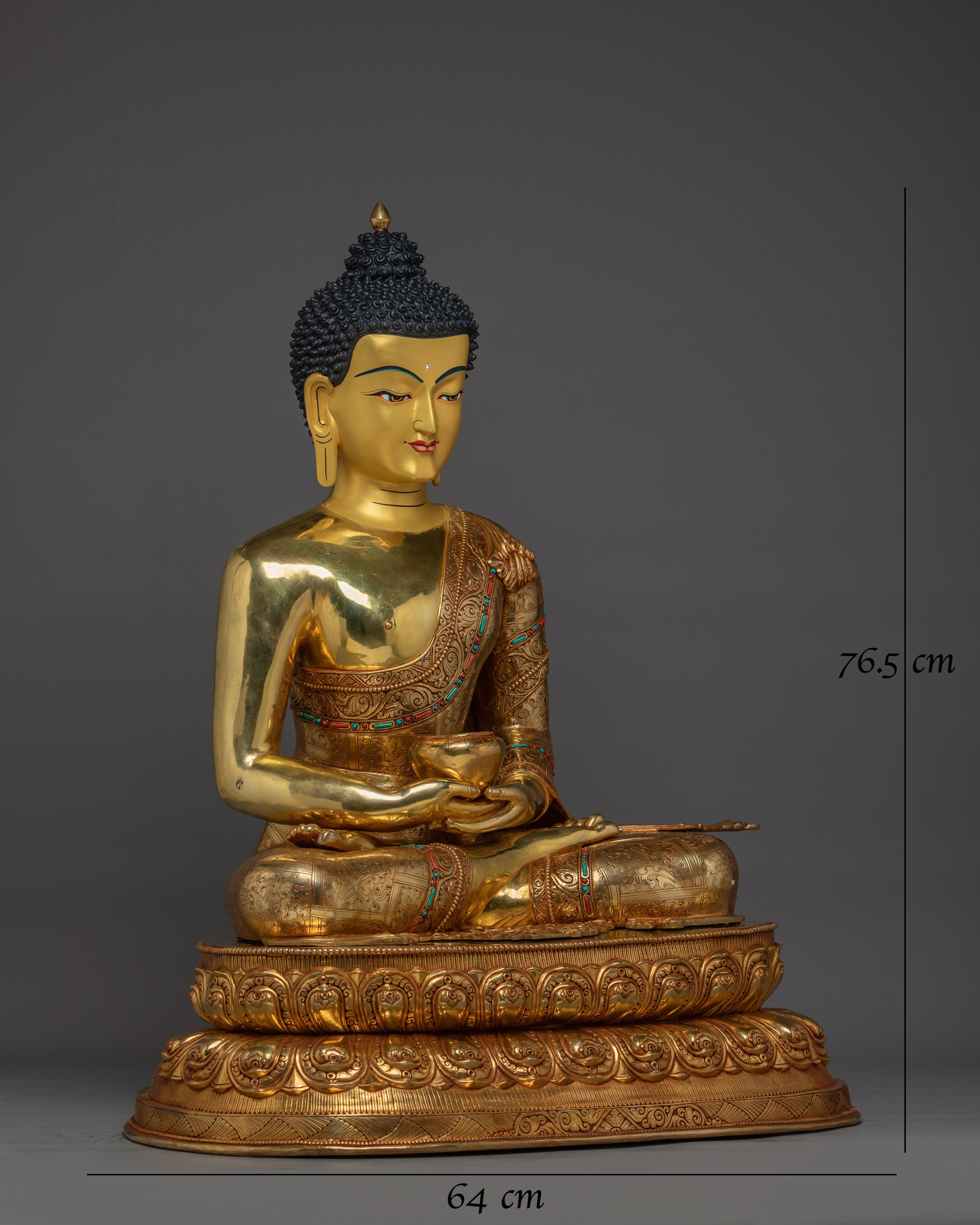 Buddhist Spiritual Amitabha Buddha Statue