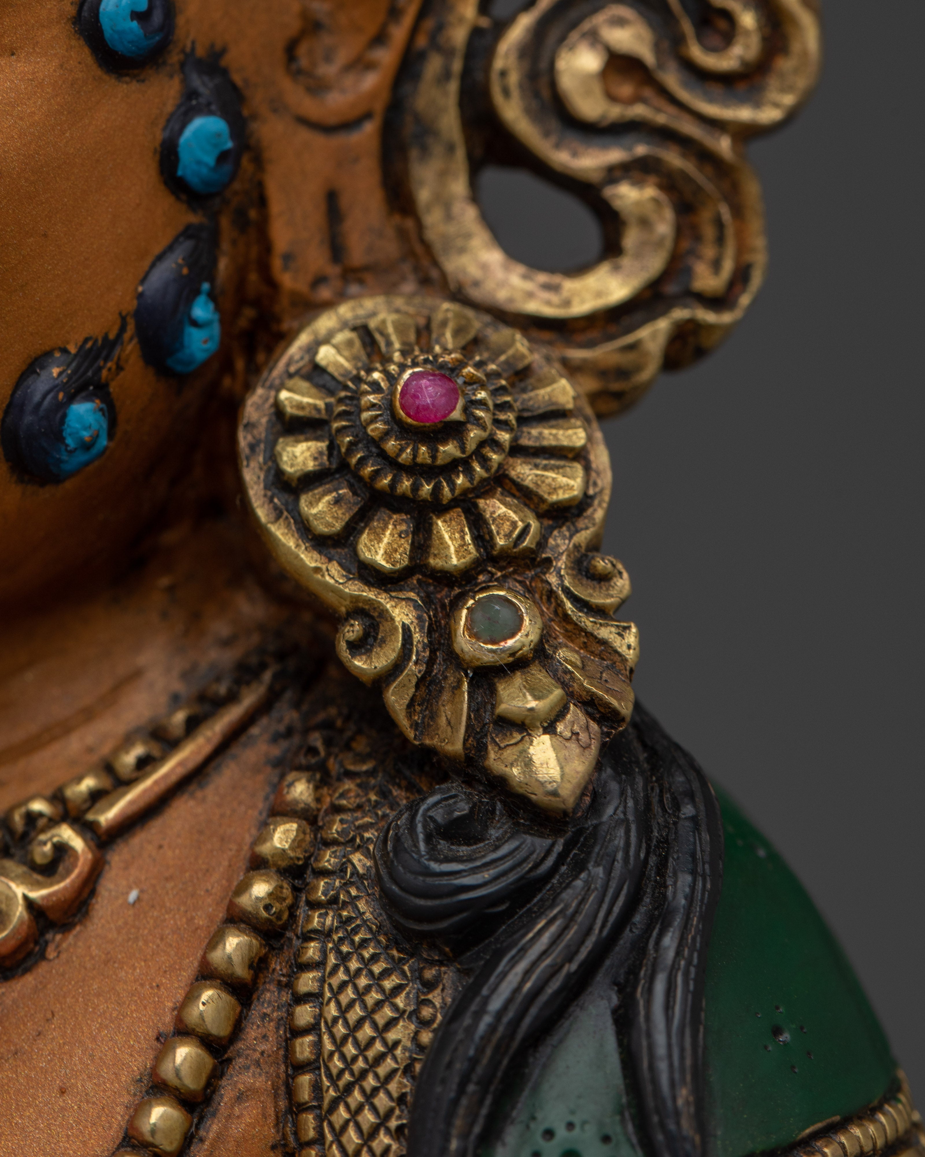 Brown Dzambhala Statue | Symbol of Wealth and Prosperity