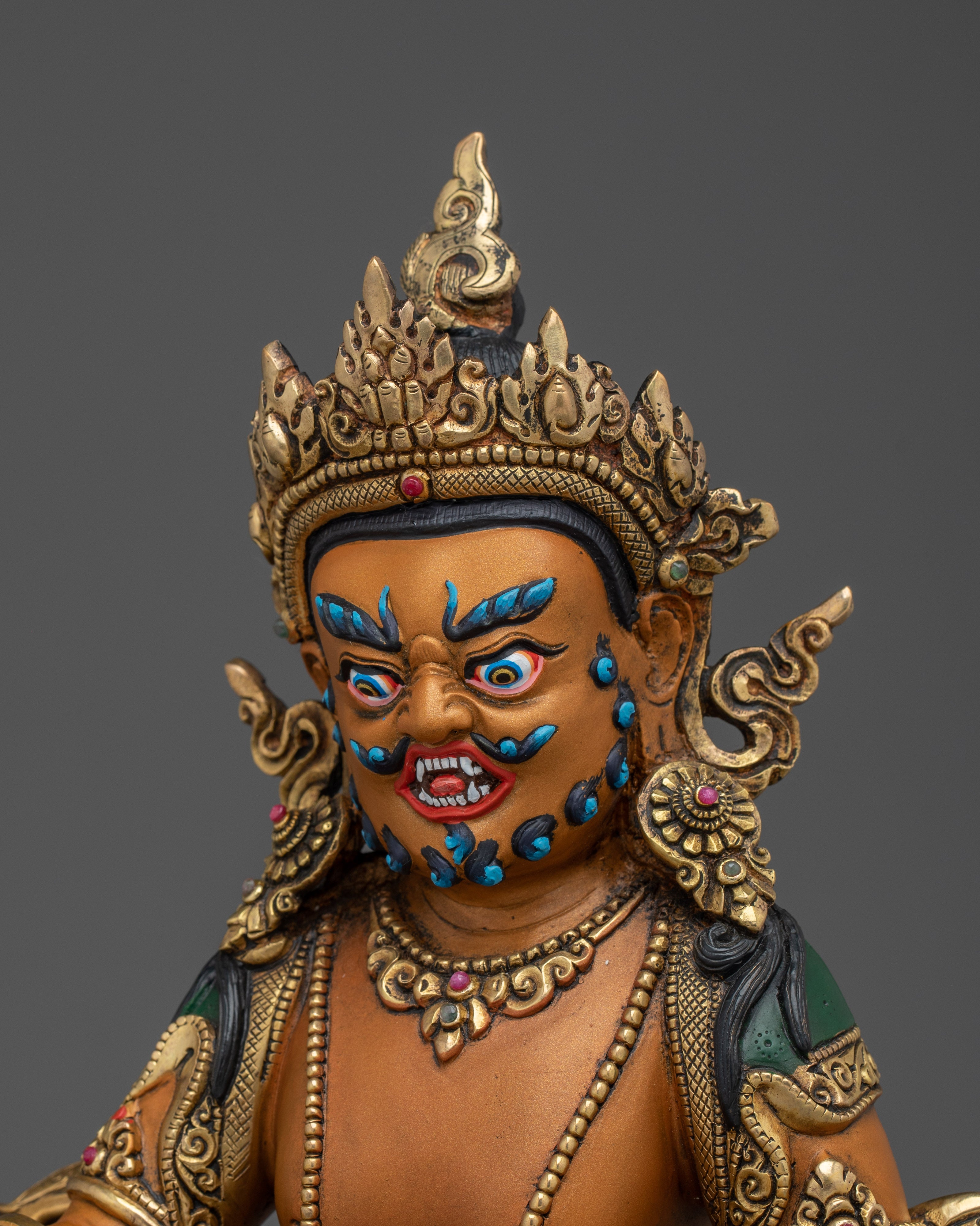 Brown Dzambhala Statue | Symbol of Wealth and Prosperity