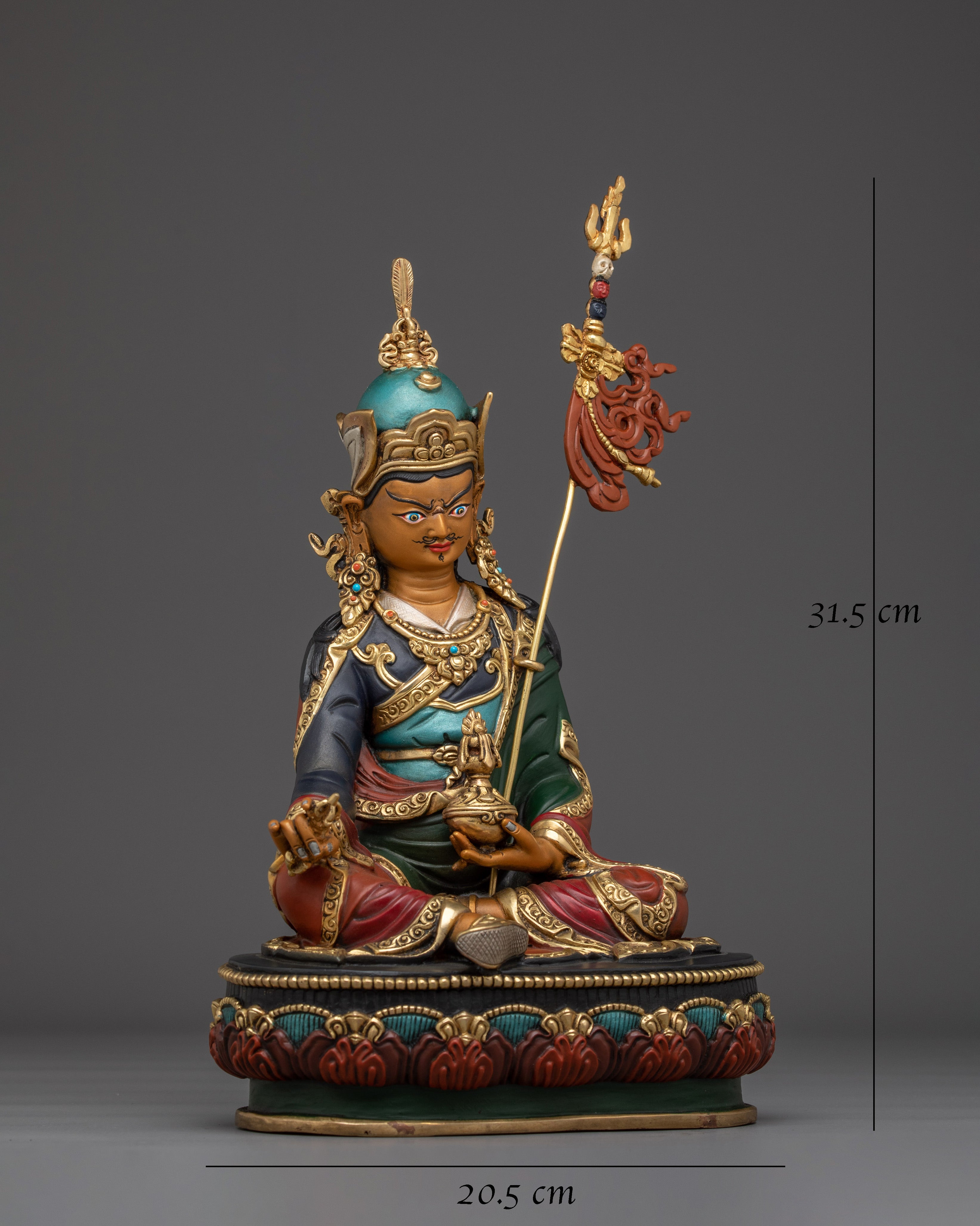Vajrayana Revered Guru Rinpoche Statue