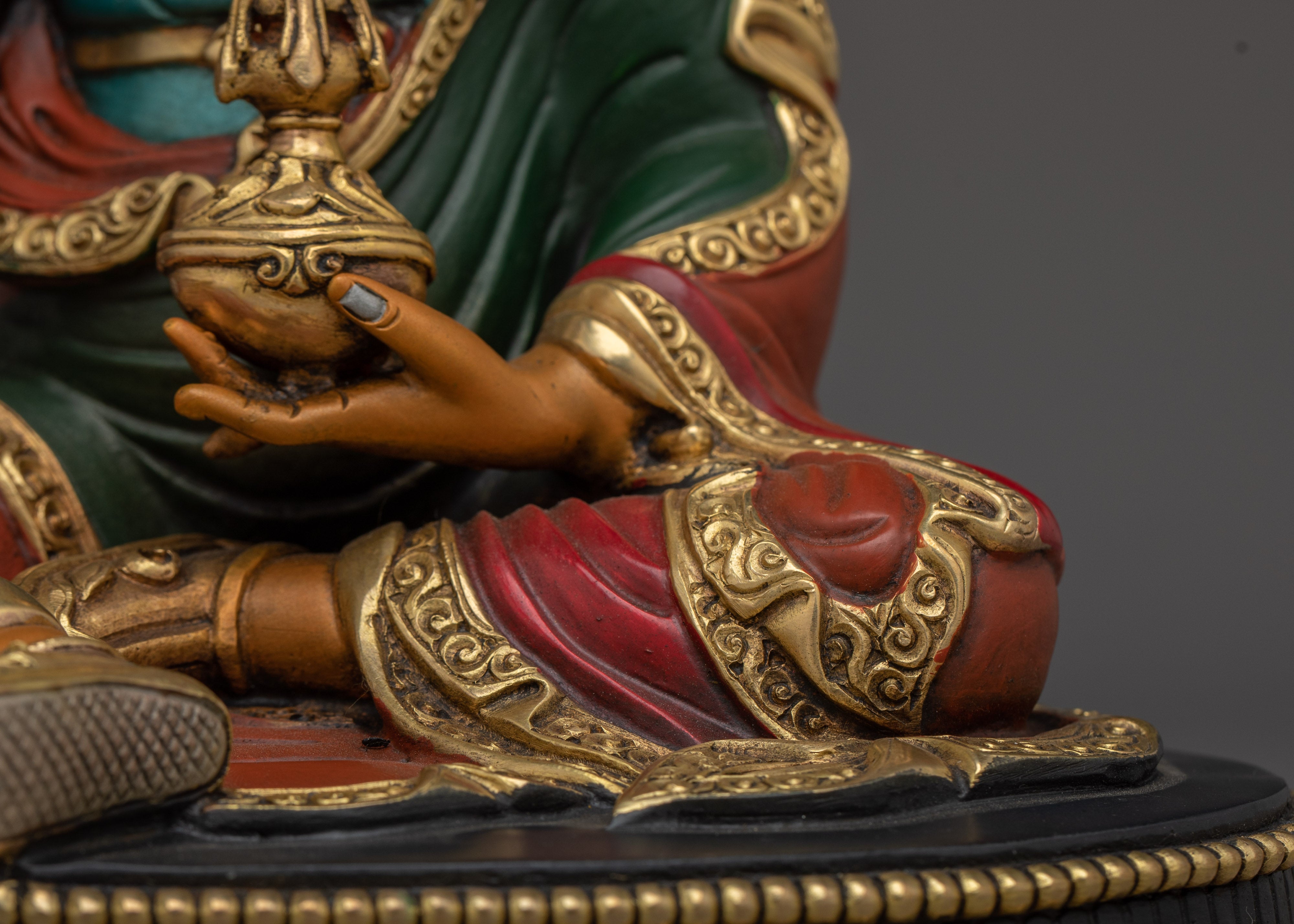 Vajrayana Revered Guru Rinpoche Statue | Padmasambhava Artwork