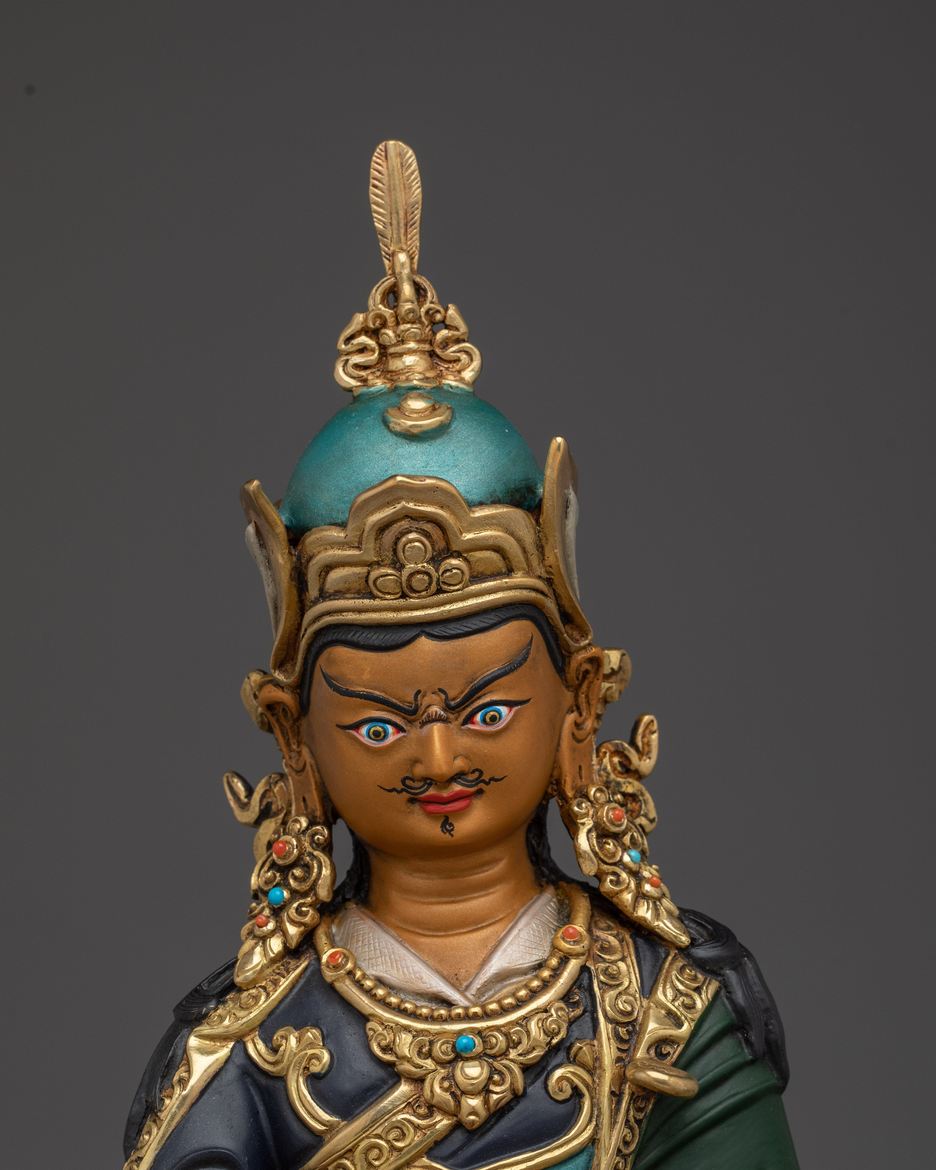 Vajrayana Revered Guru Rinpoche Statue | Padmasambhava Artwork