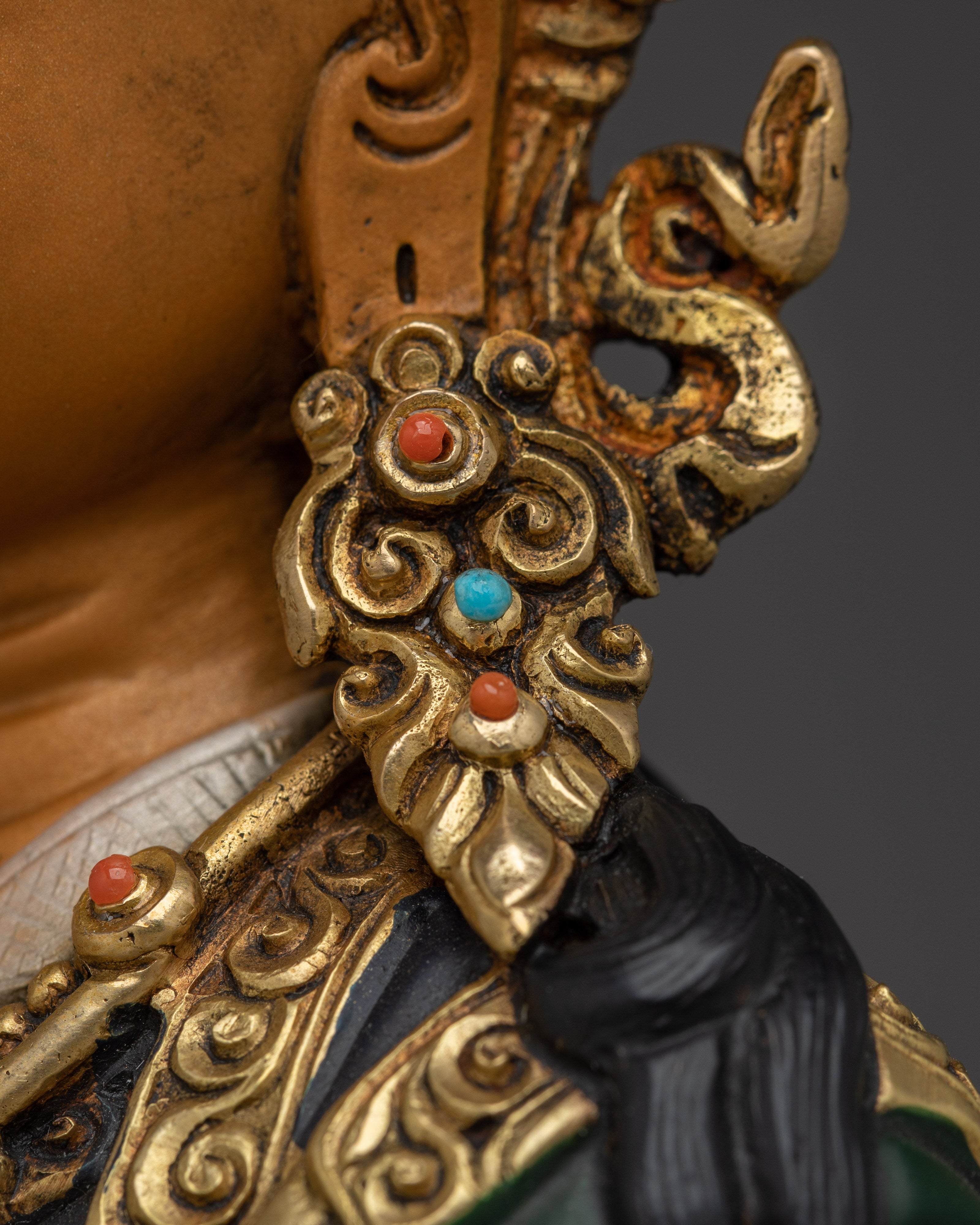 Vajrayana Revered Guru Rinpoche Statue | Padmasambhava Artwork