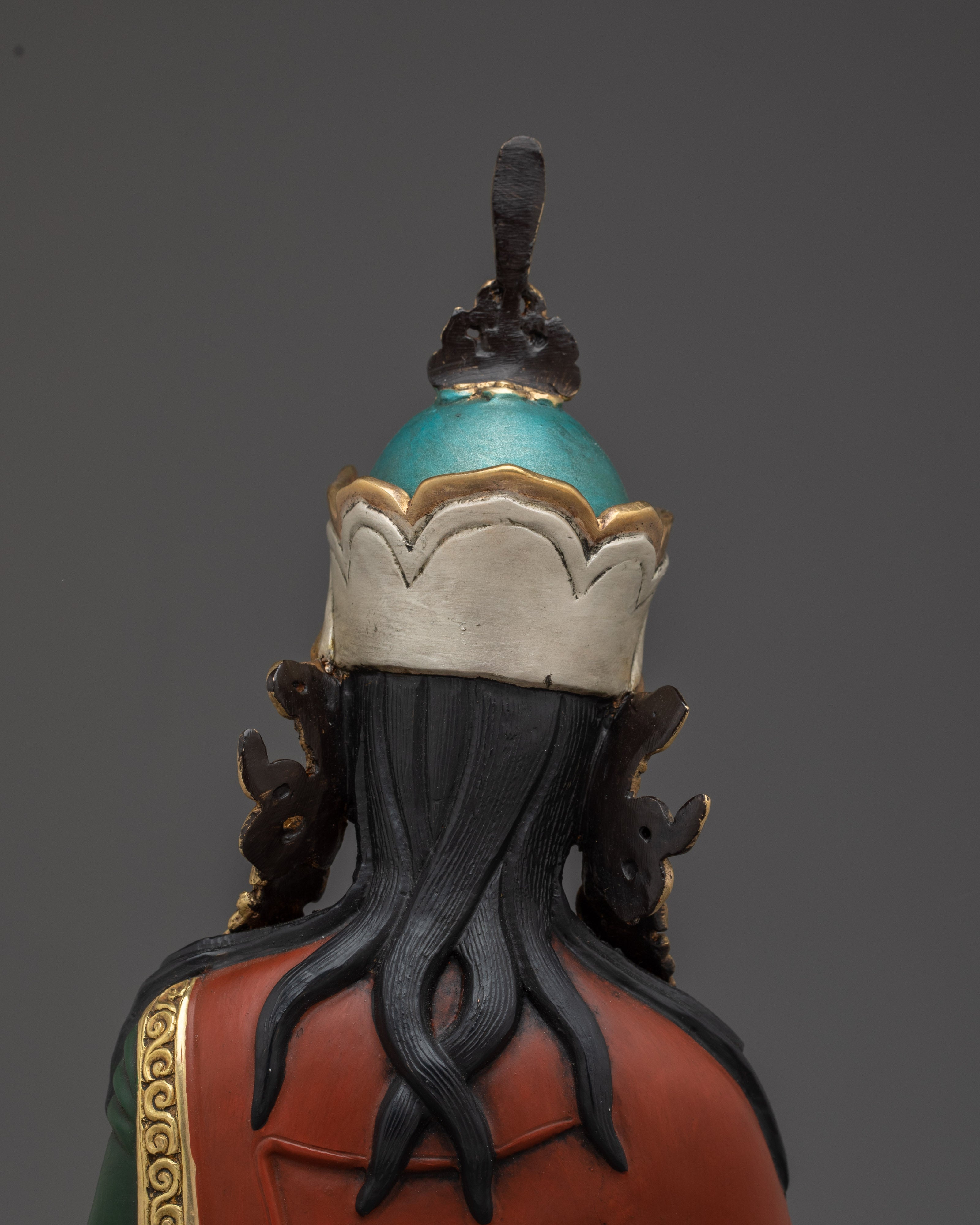 Vajrayana Revered Guru Rinpoche Statue | Padmasambhava Artwork