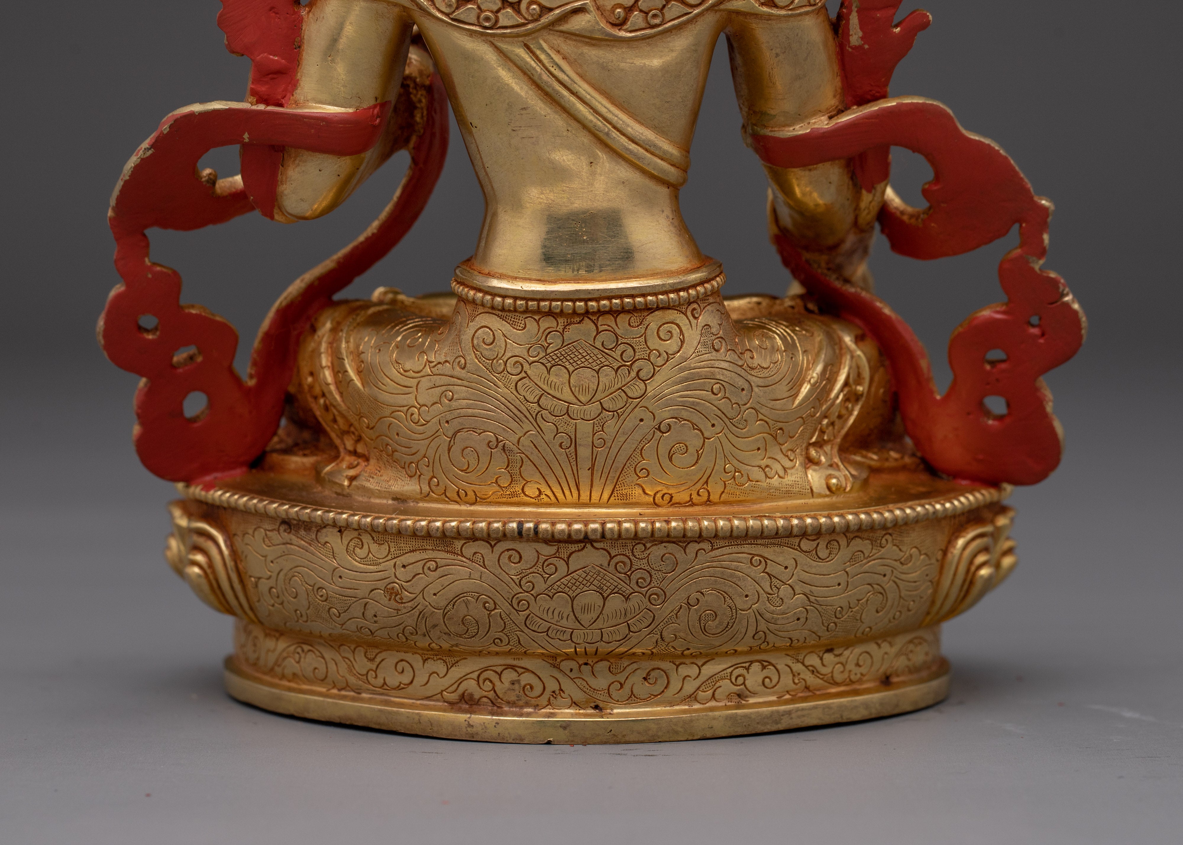 Tibetan Revered Deity White Tara | Buddhist Healing Goddess Artwork