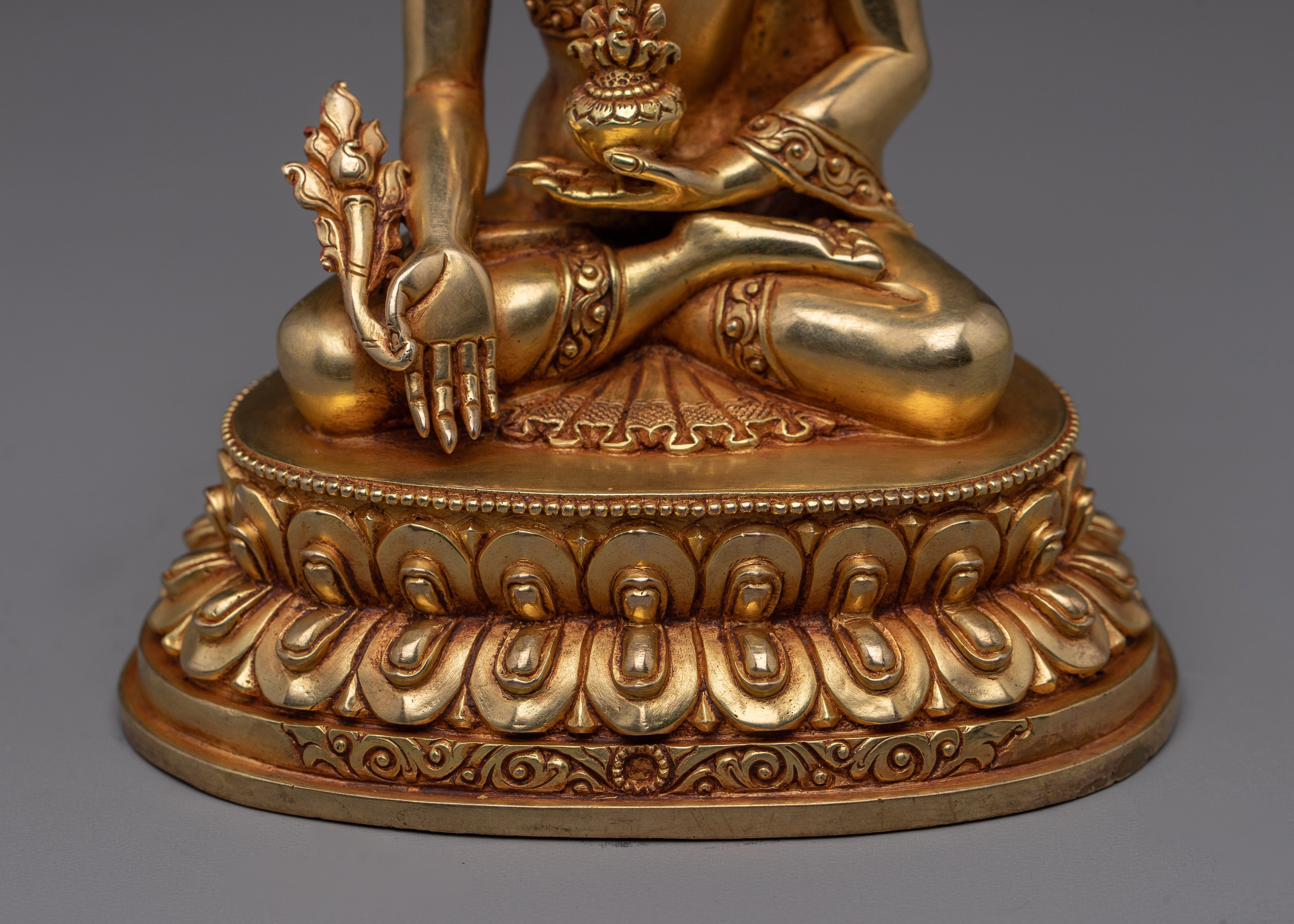Vajrayana Three Buddha set | Peaceful Deities Sculpture