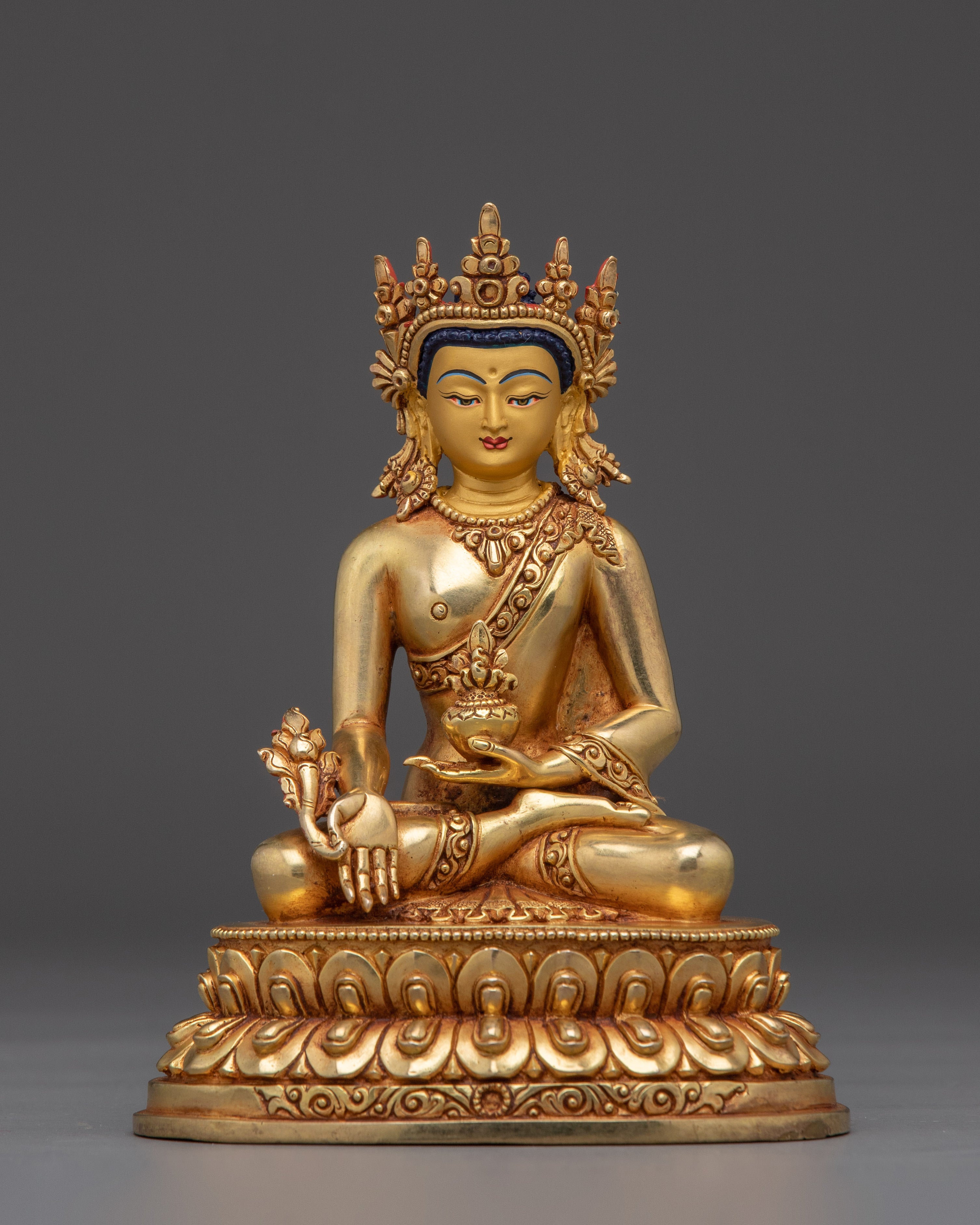 Vajrayana Three Buddha set | Peaceful Deities Sculpture