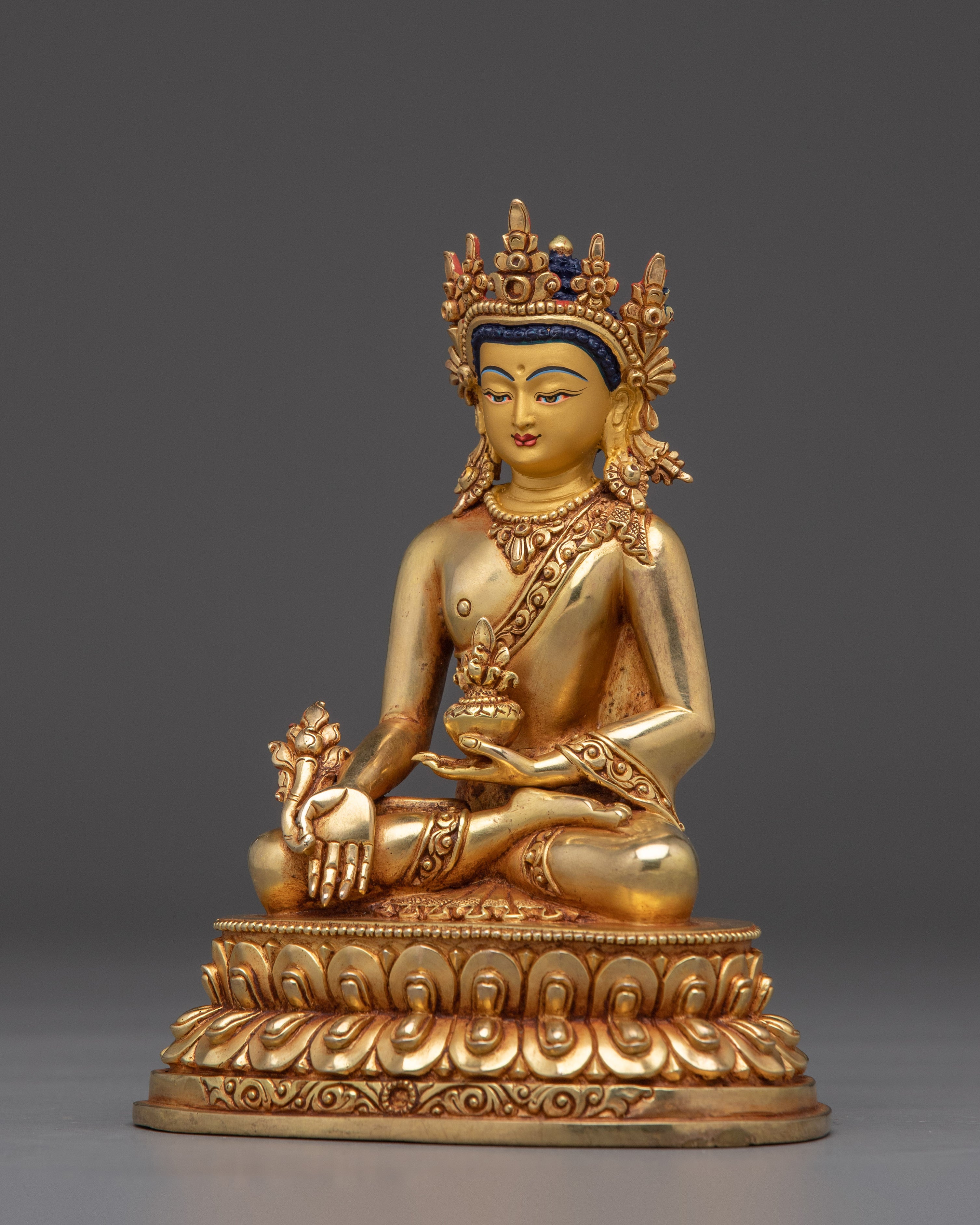 Vajrayana deity Medicine Buddha Statue | Healing Deity